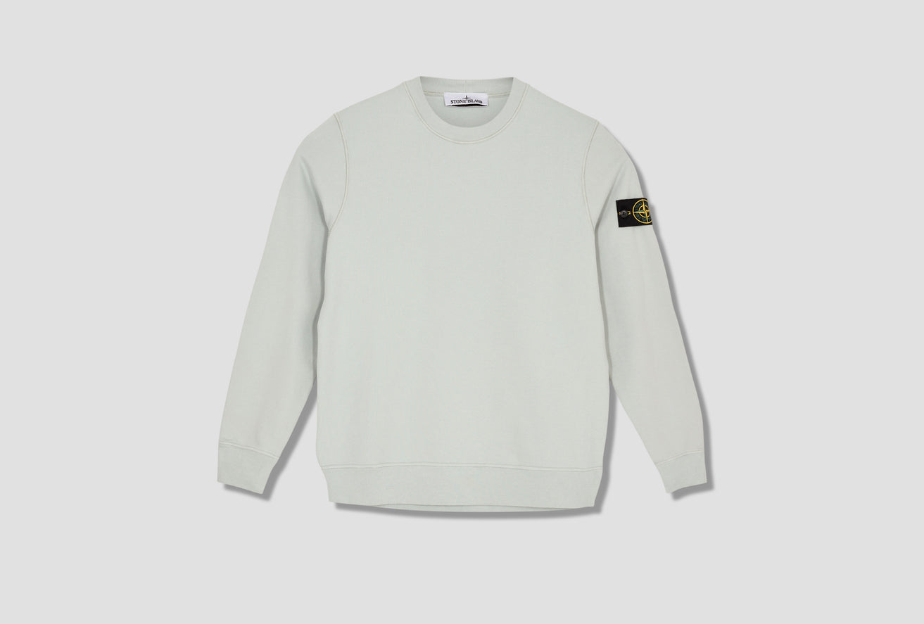 BRUSHED COTTON FLEECE GARMENT DYED 771563020 Grey