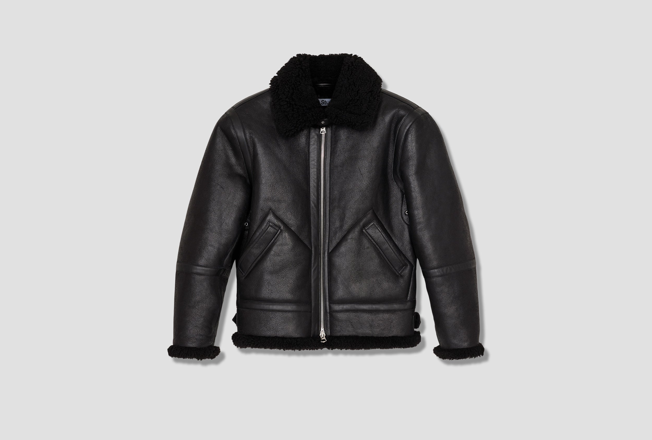 Acne ian shop shearling jacket