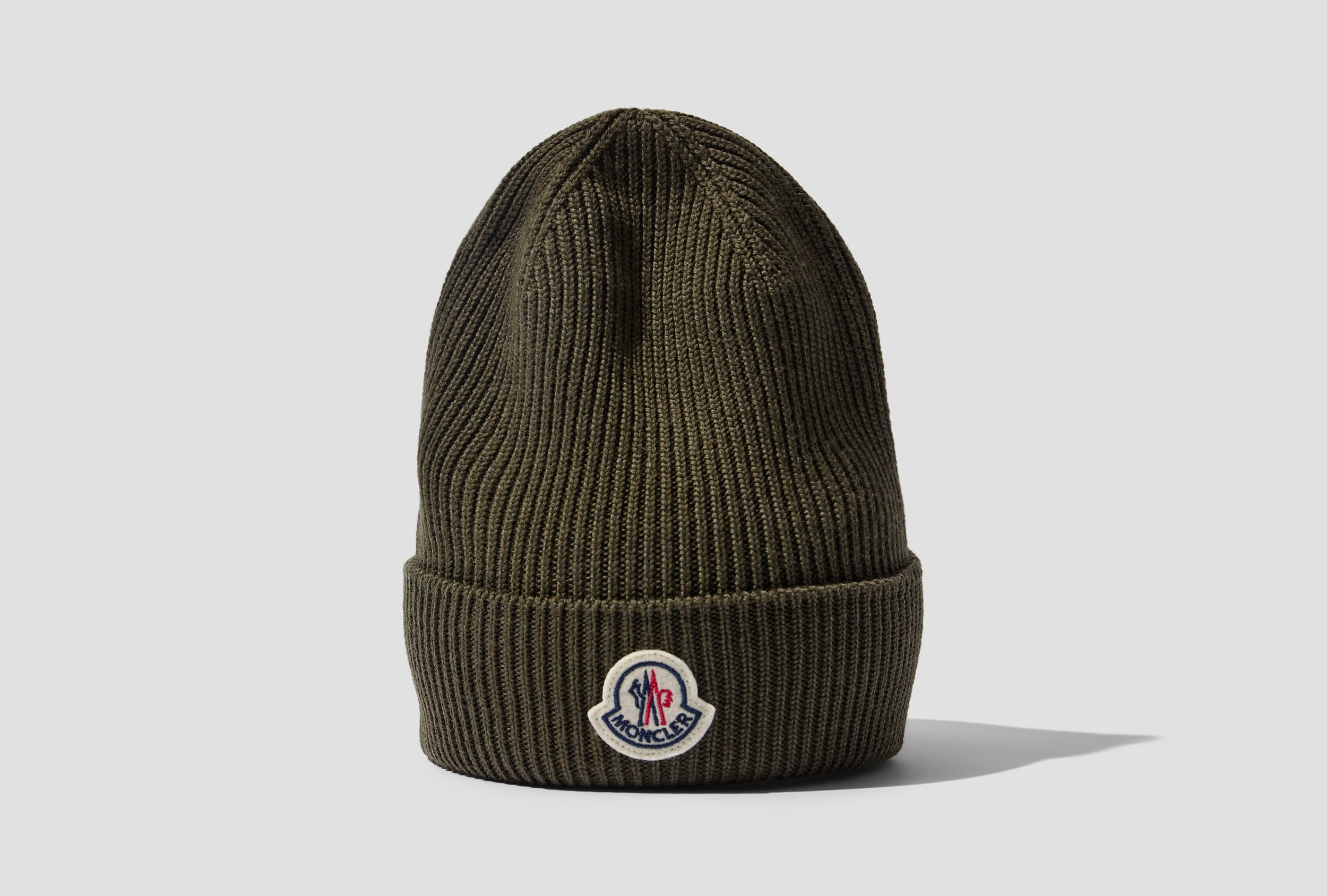 Green cheap moncler beanie