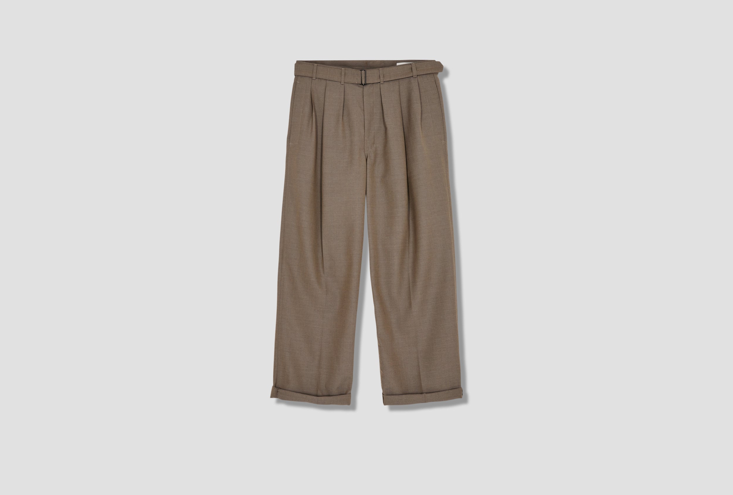 Men's Loose Pleated Cotton Viscose Pants – La Garçonne