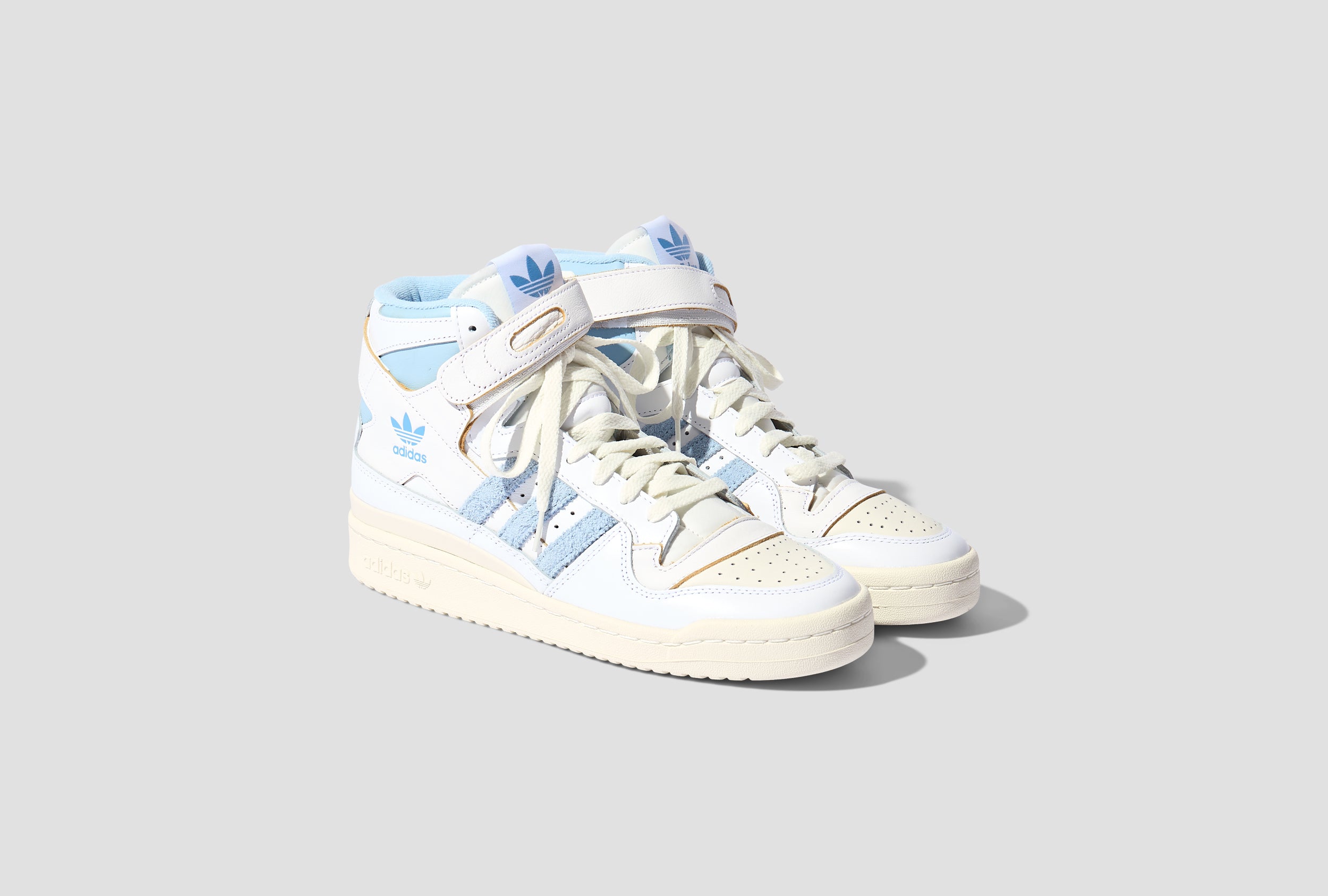 ADIDAS ORGINALS FORUM 84 HI SNEAKERS - FTWWHT/OWHITE/CLESKY GW5924