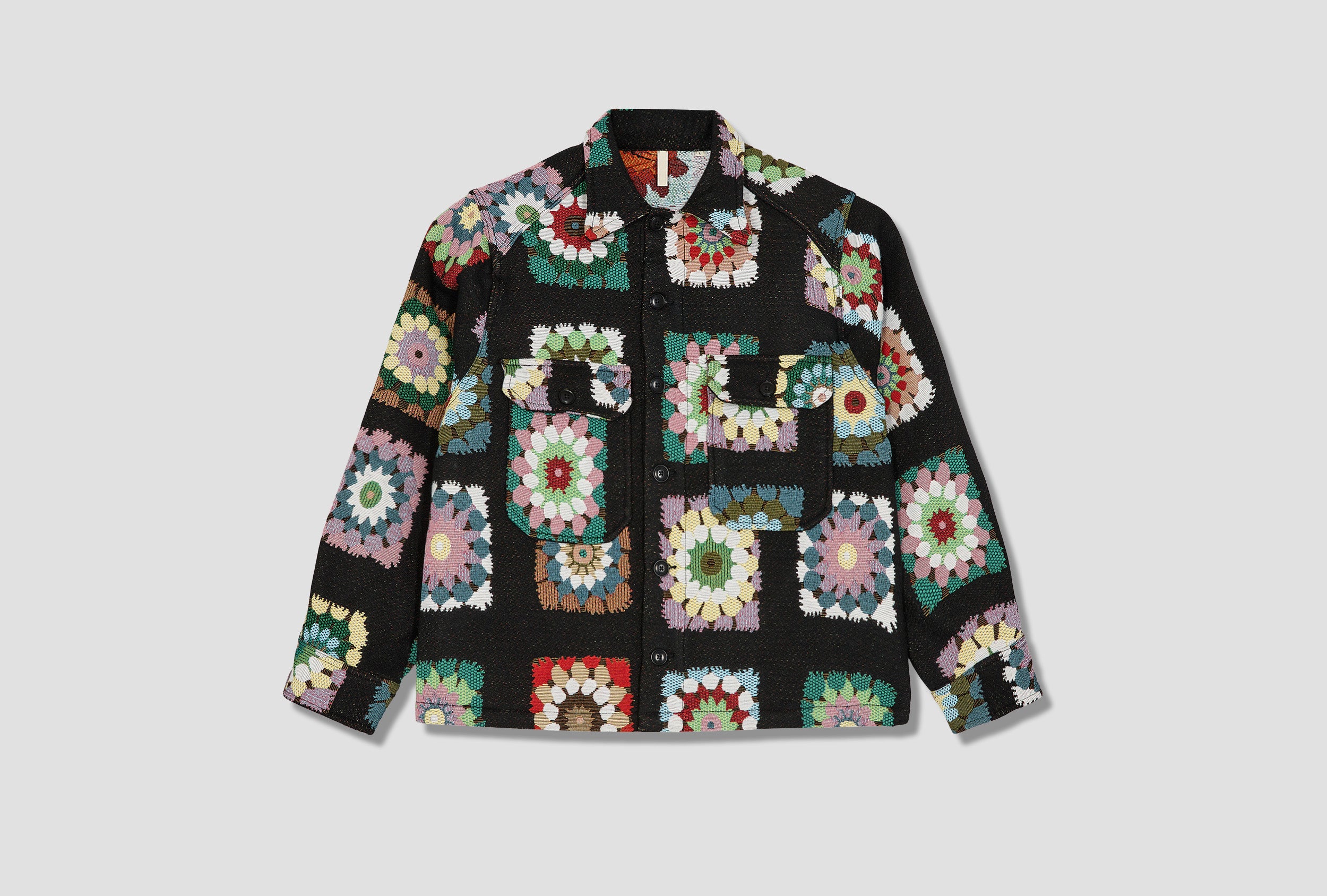 メンズ新品 モーガン蔵人着用 sunflower FLORA CPO SHIRT XL - ism