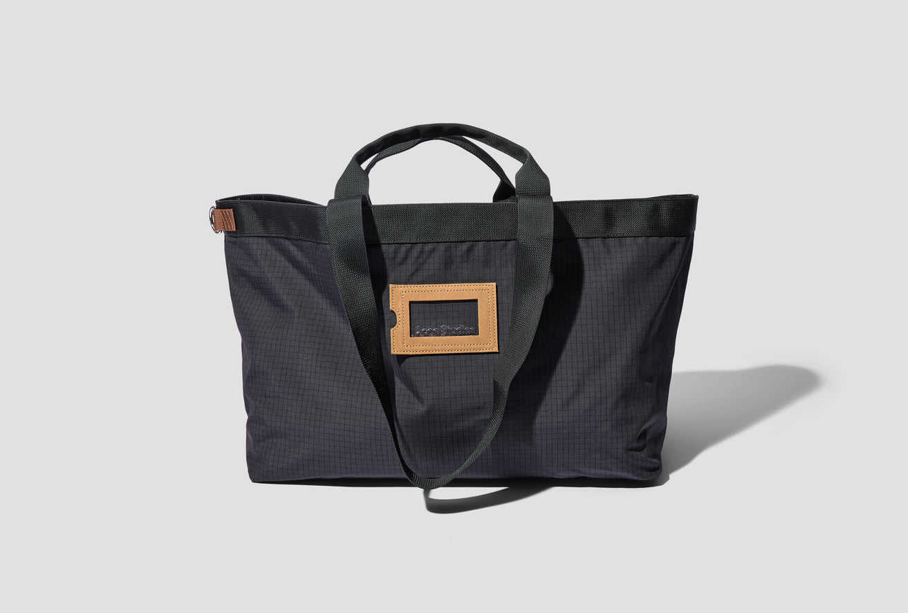 TOTE POST RIPSTOP SUEDE C10150 Black