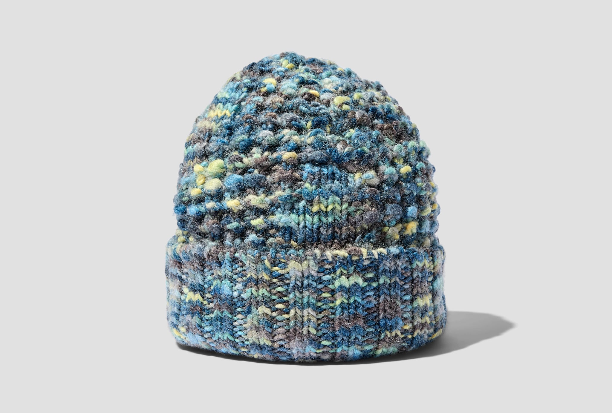 KEATRICE SPACE DYE STITCH BEANIE C40250 Blue