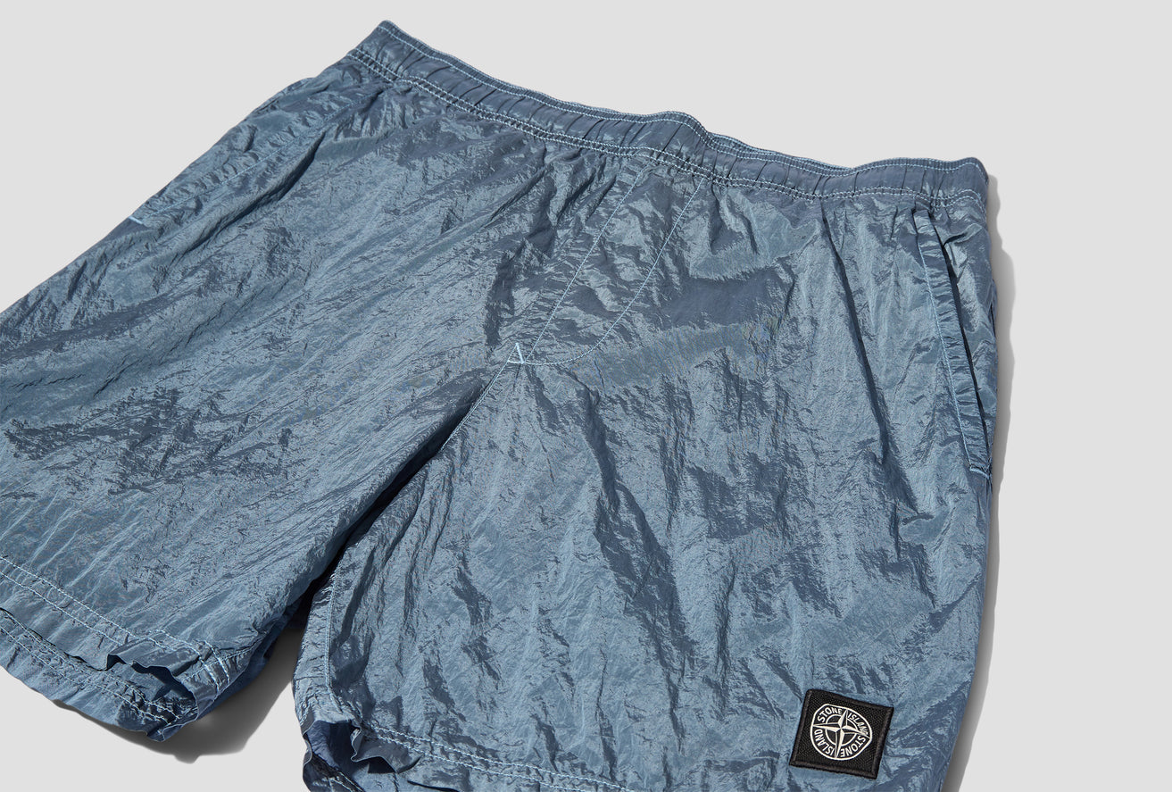 NYLON METAL IN ECONYL® REGENERATED NYLON GARMENT DYED 7715B0943 Blue