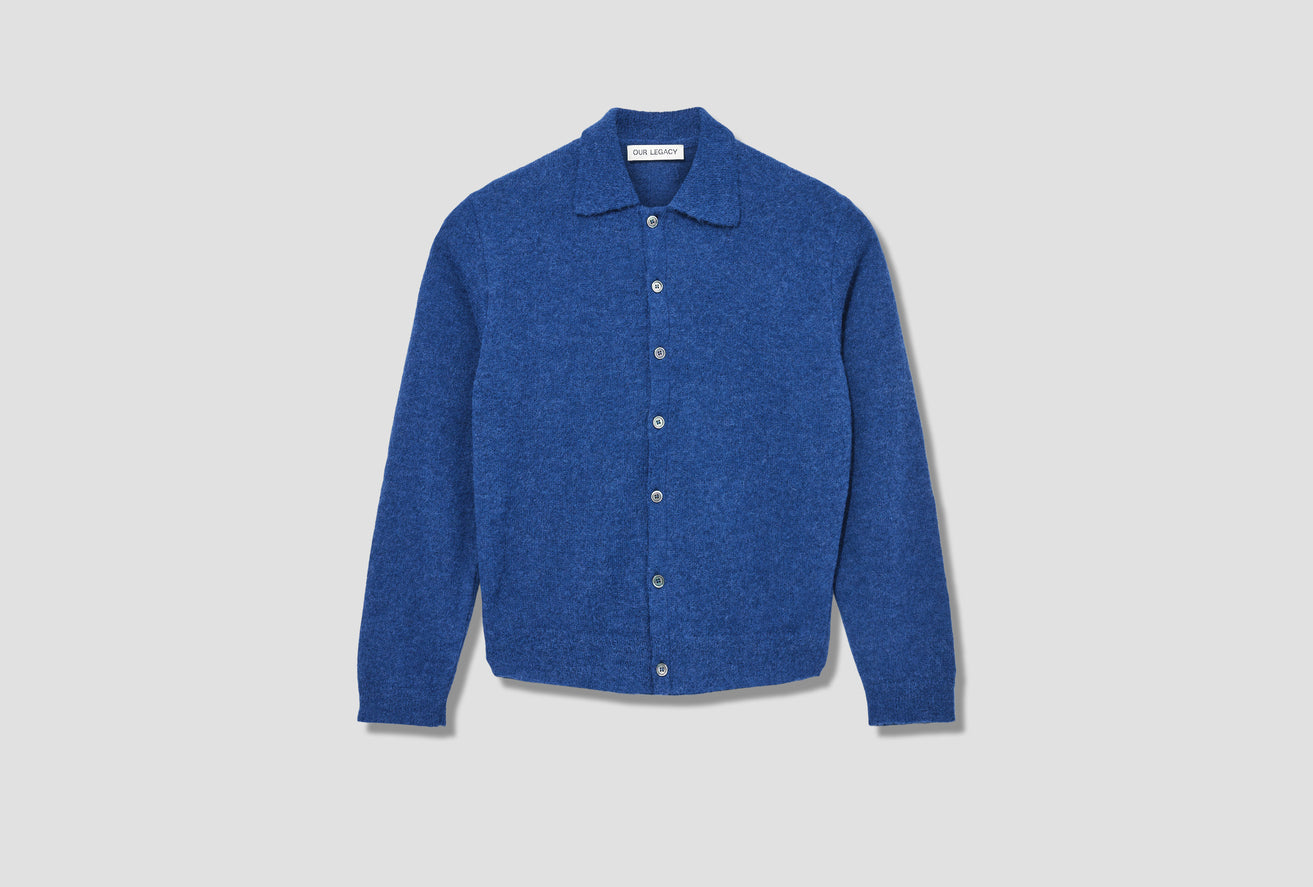EVENING POLO - ROYAL BLUE FUZZY ALPACA M4223EPB Blue