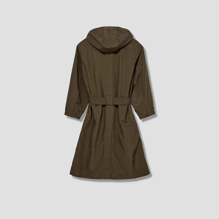 LIGHT TRENCH COAT CO188 LF845 Brown
