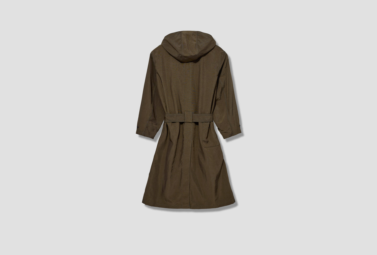 LIGHT TRENCH COAT CO188 LF845 Brown