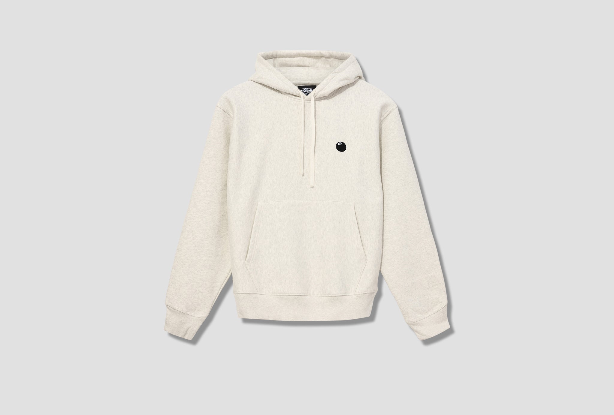 8 BALL APPLIQUE HOOD 118479 Light grey