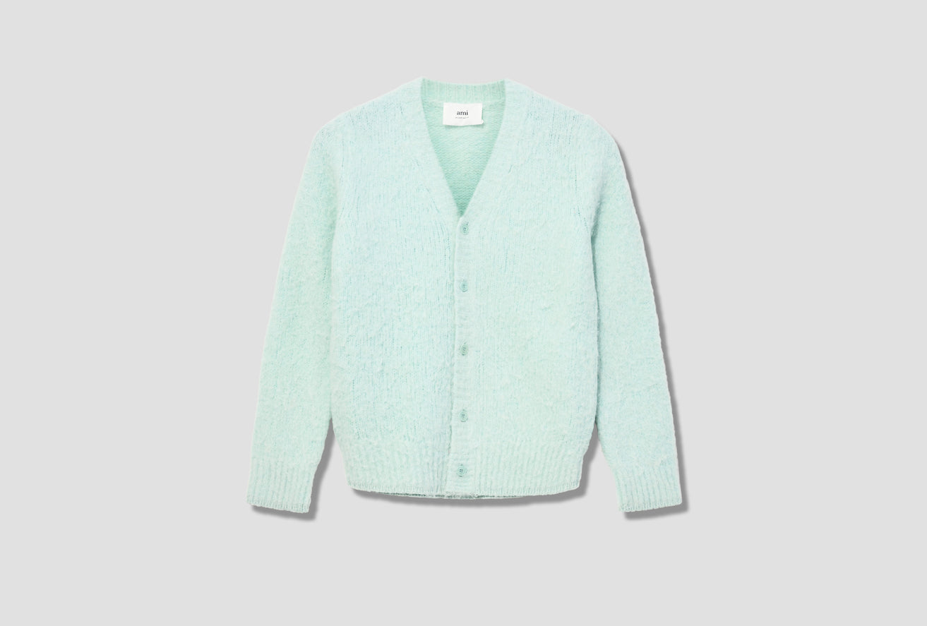 BRUSHED CARDIGAN HKC153.028 Light green