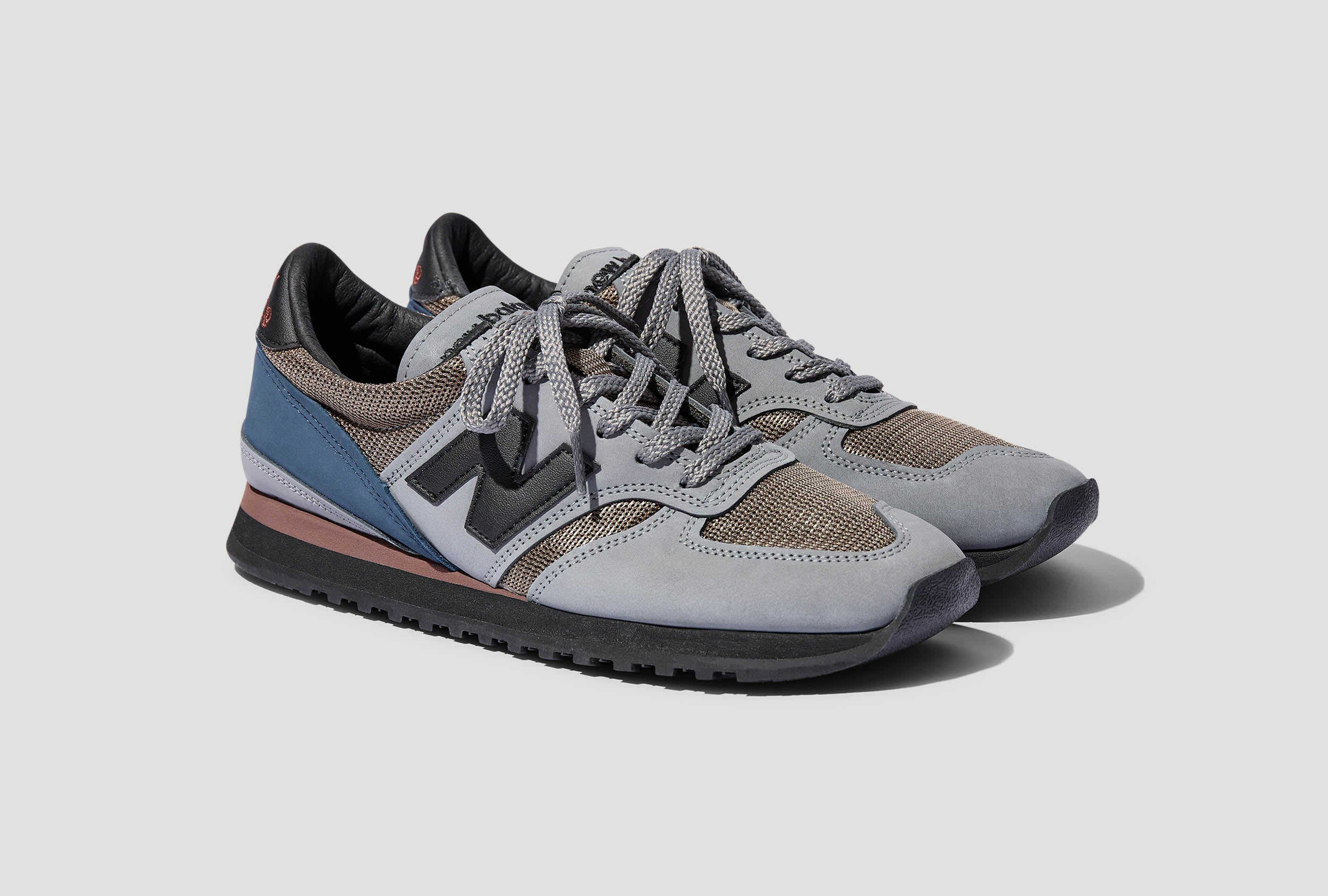 NEW BALANCE MADE IN UK 730 - GREY/NAVY M730INV Grey – HARRESØ