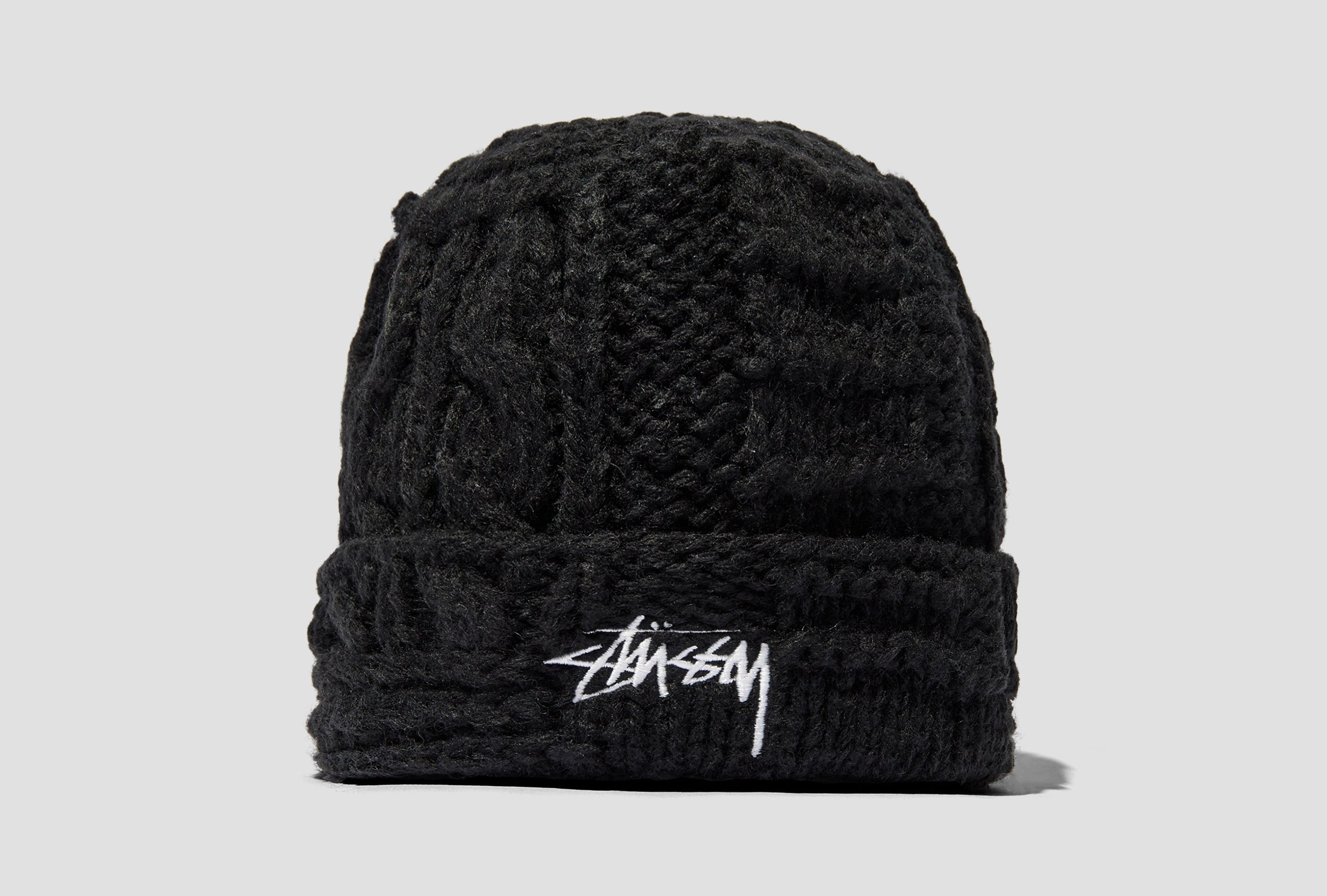 Stussy waffle knit cuff hot sale beanie