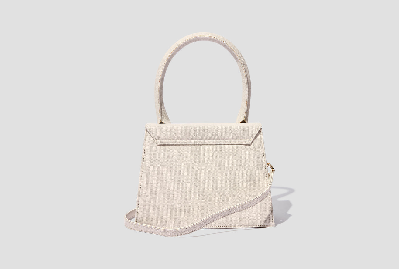 Chiquito medium linen handbag | Jacquemus