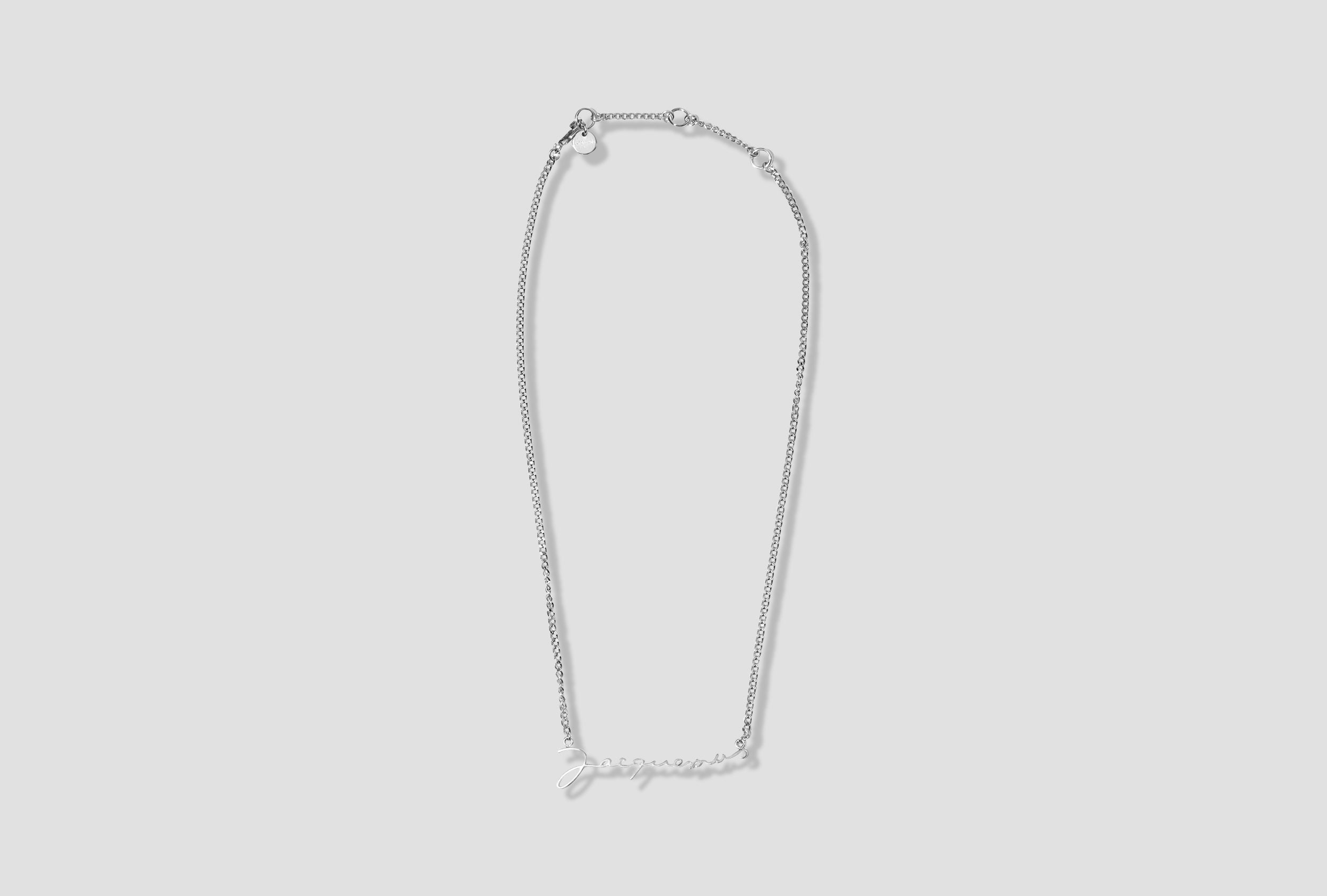 JACQUEMUS LA CHAINE JACQUEMUS 223JW333-5845 Silver – HARRESØ