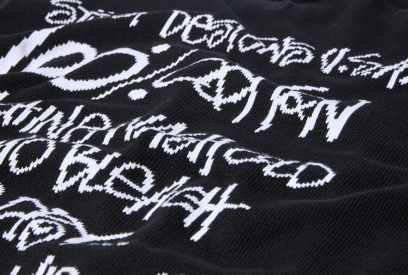 CARE LABEL SWEATER 117140 Black