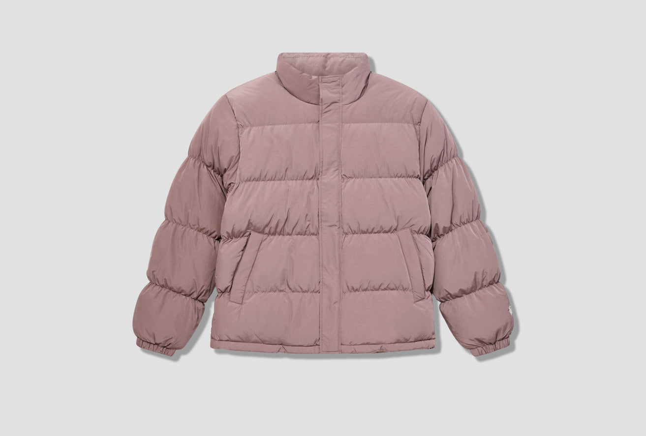 RIPSTOP DOWN PUFFER JACKET 115656 Light red