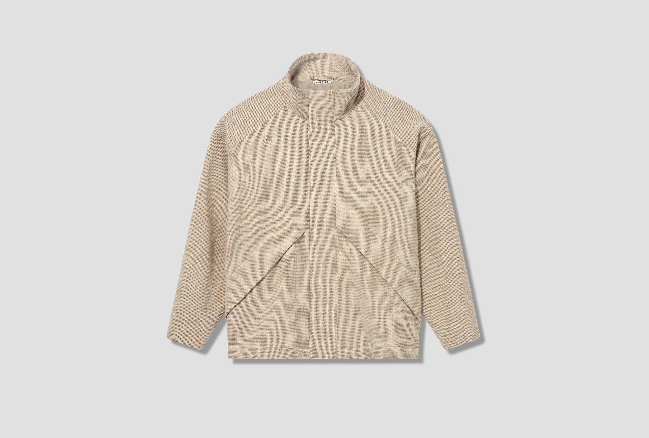 2022AW WOOL HAIRLINE LIGHT TWEEDOVERALLS - サロペット/オーバーオール