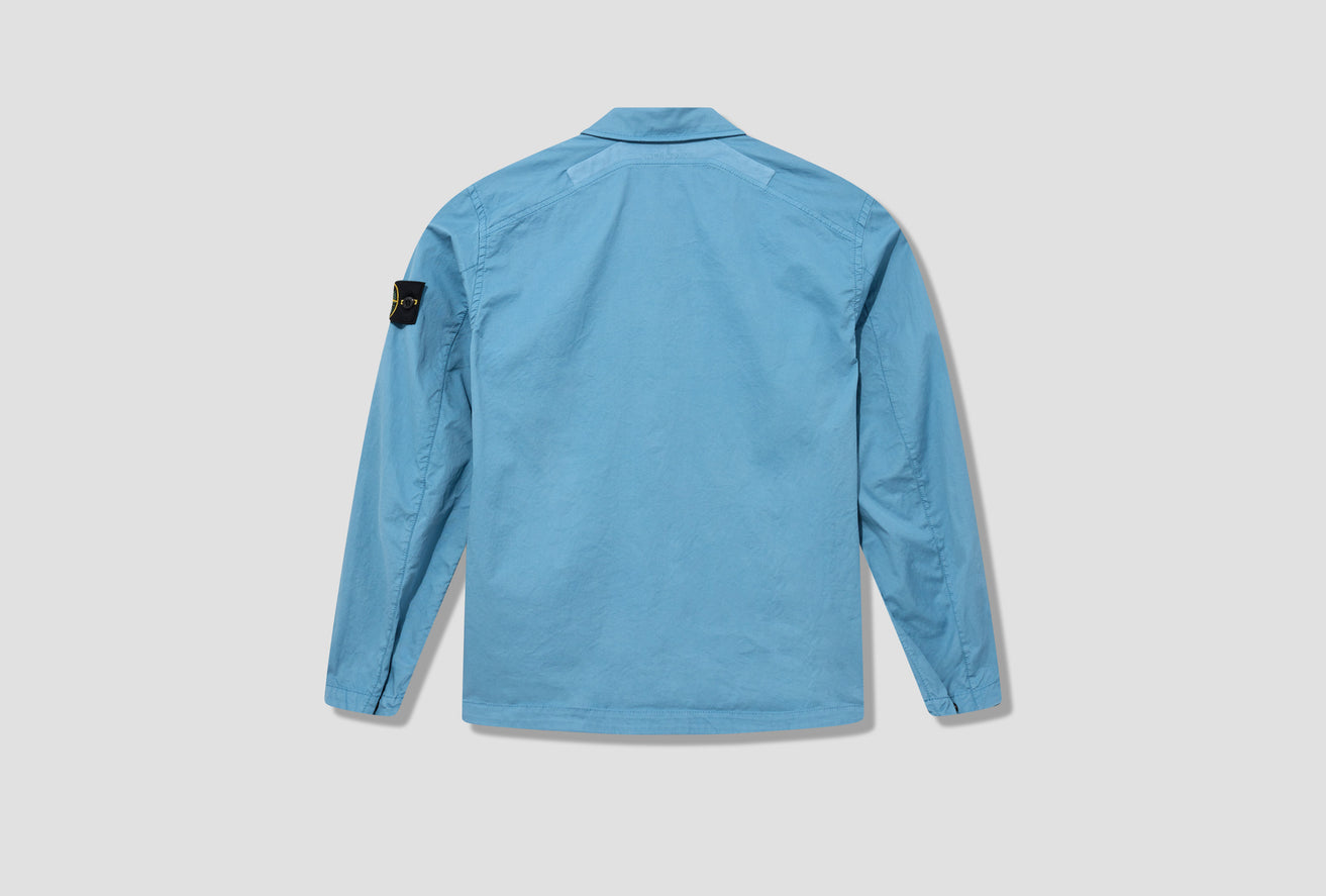 STRETCH COTTON GABARDINE GARMENT DYED 771511710 Blue