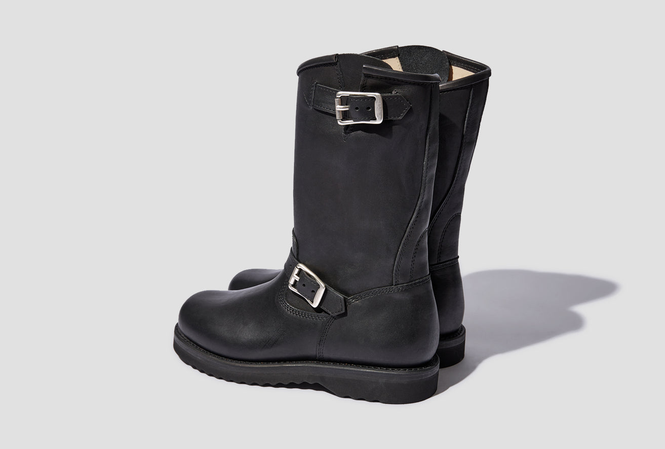 CORRAL BOOT - BLACK LEATHER A4227BB Black