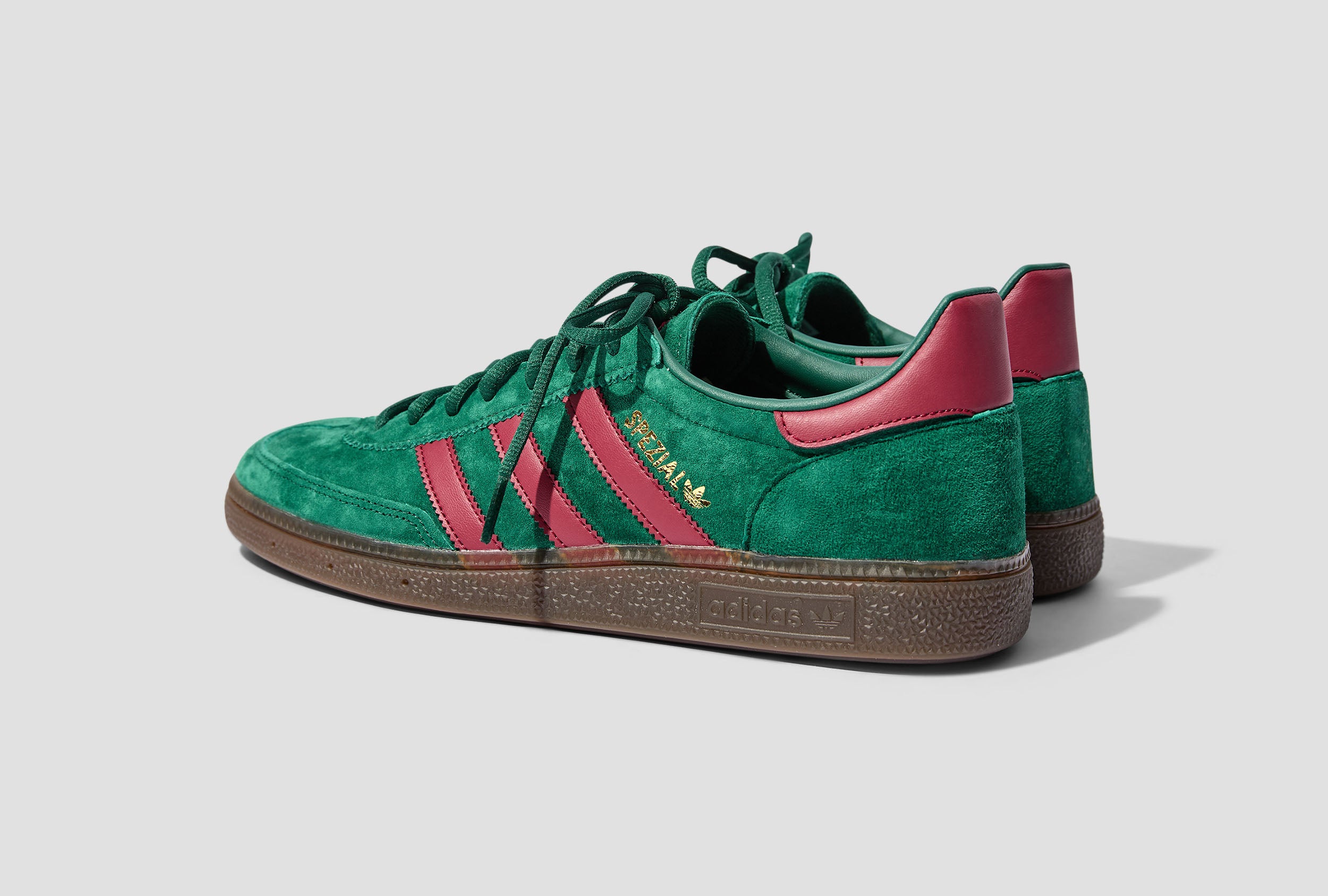 Adidas spezial sale green and orange