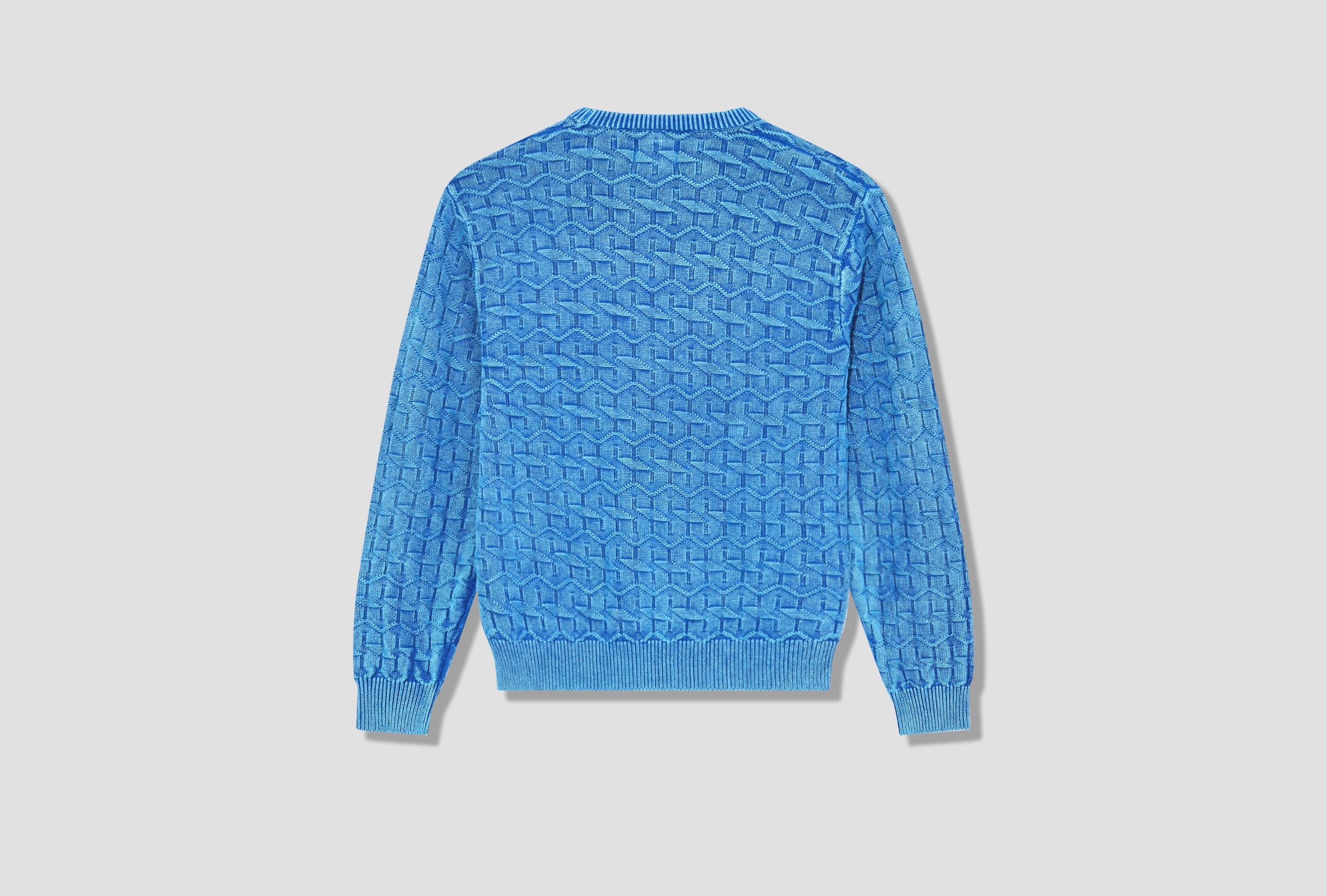 STÜSSY STRAND SWEATER 117147 Blue – HARRESØ