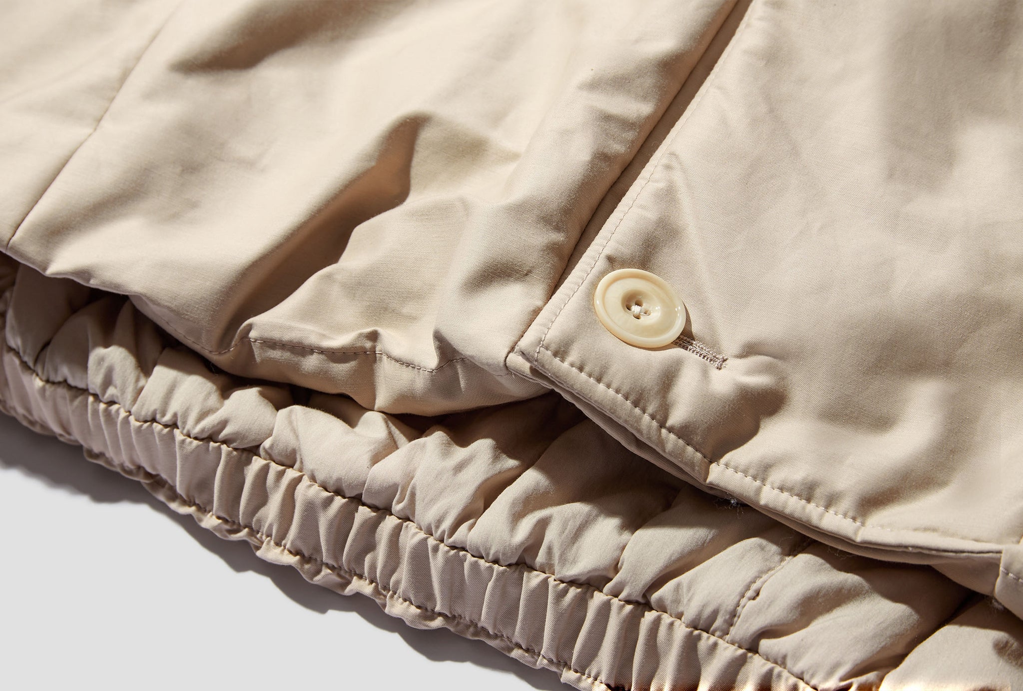 PUFFER JACKET CO187 LF840 Beige