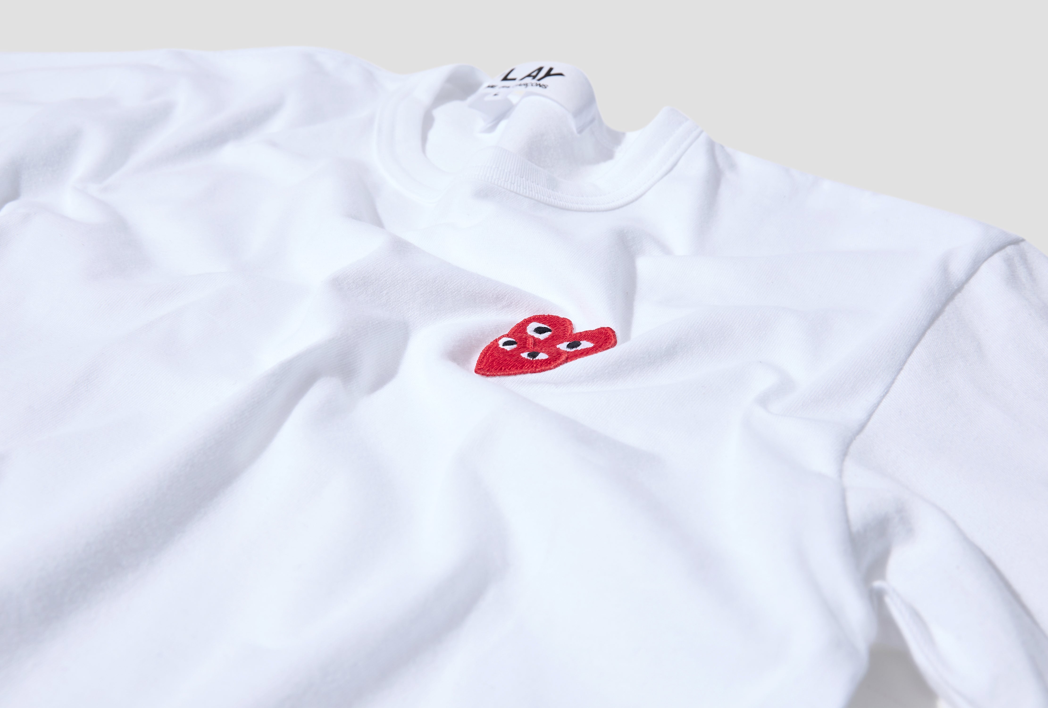 Comme des garçons white on sale shirt