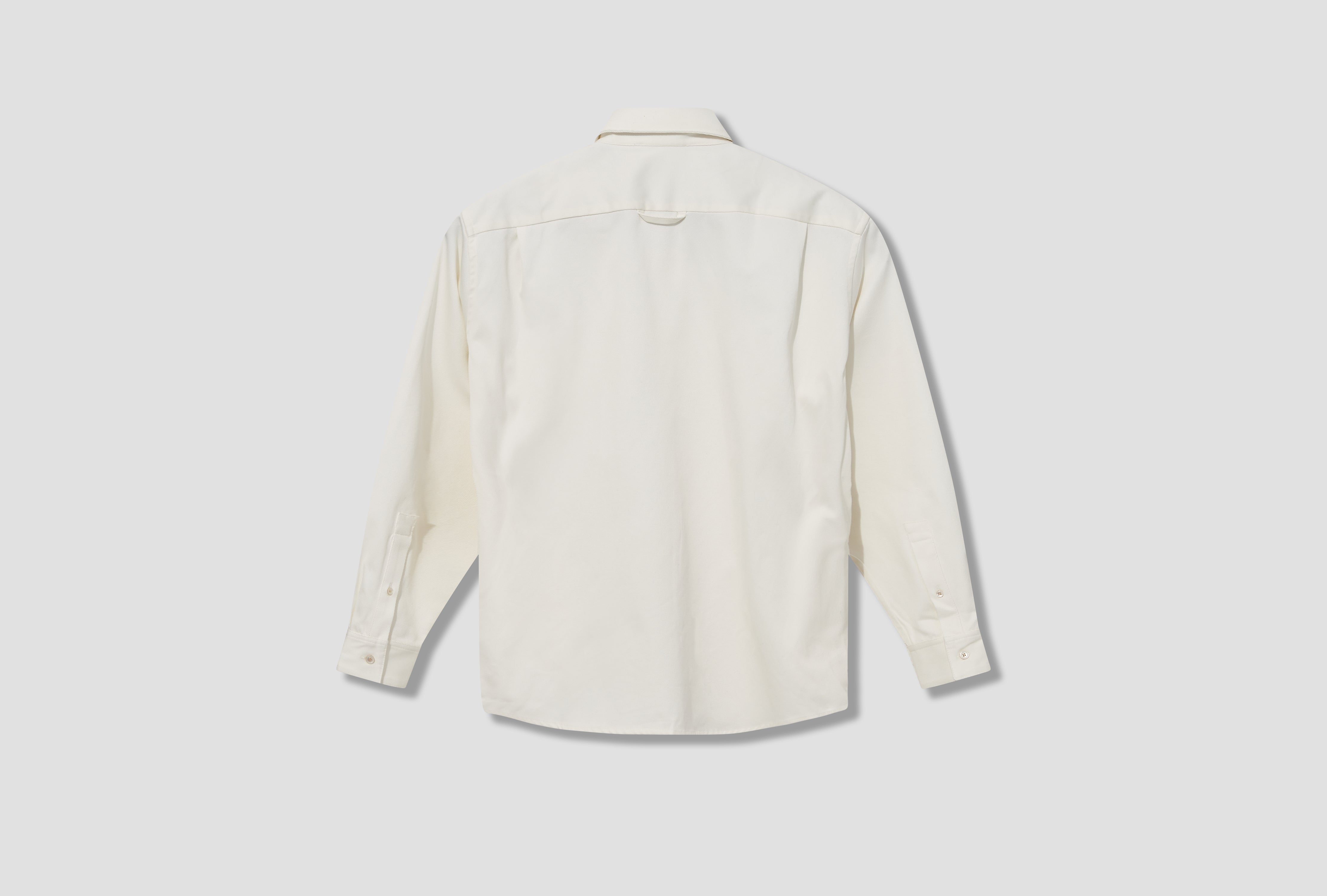 ACNE STUDIOS ODROX COTTON TWILL OVERSHIRT B90697 White – HARRESØ