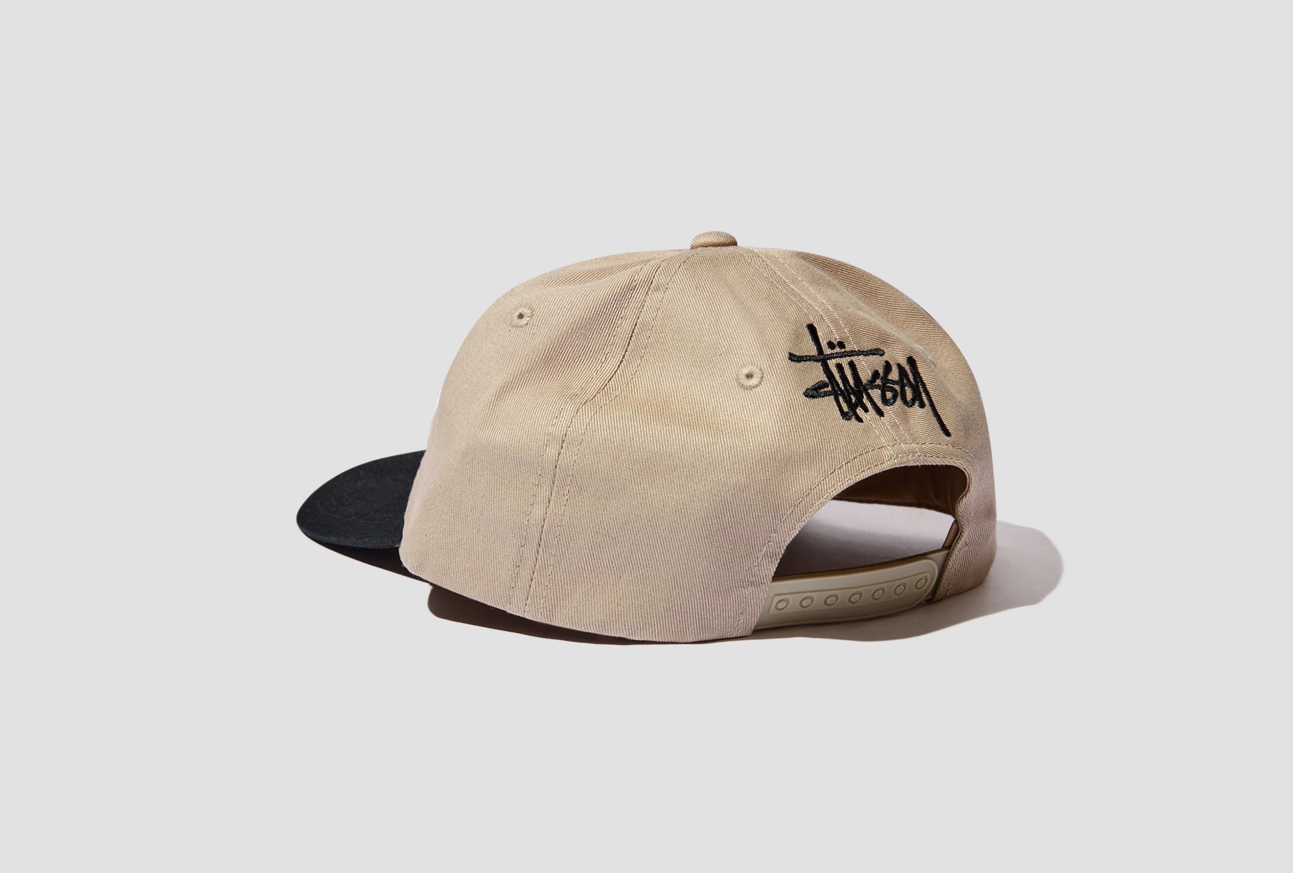 Stussy vintage s discount low pro cap khaki