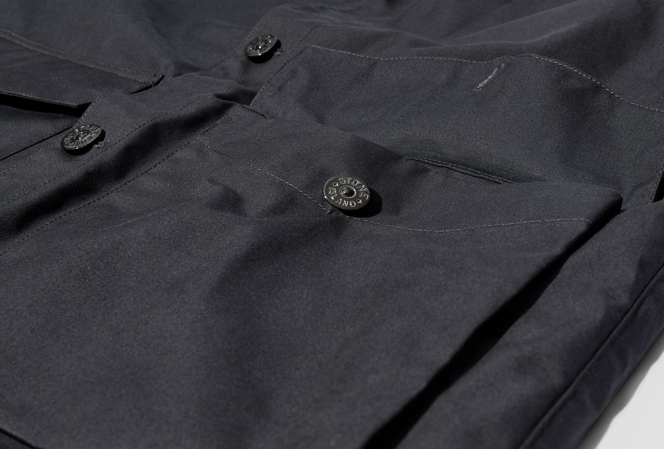 O-VENTILE® STONE ISLAND GHOST PIECES 7815437F1 Black