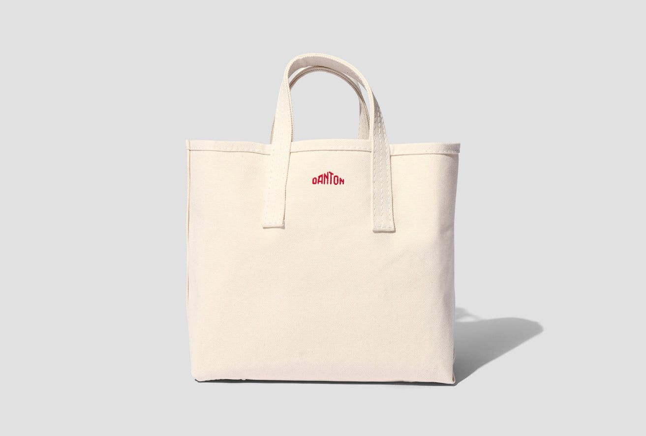 CANVAS TOTE BAG S #DT-H0052 LCS Off white