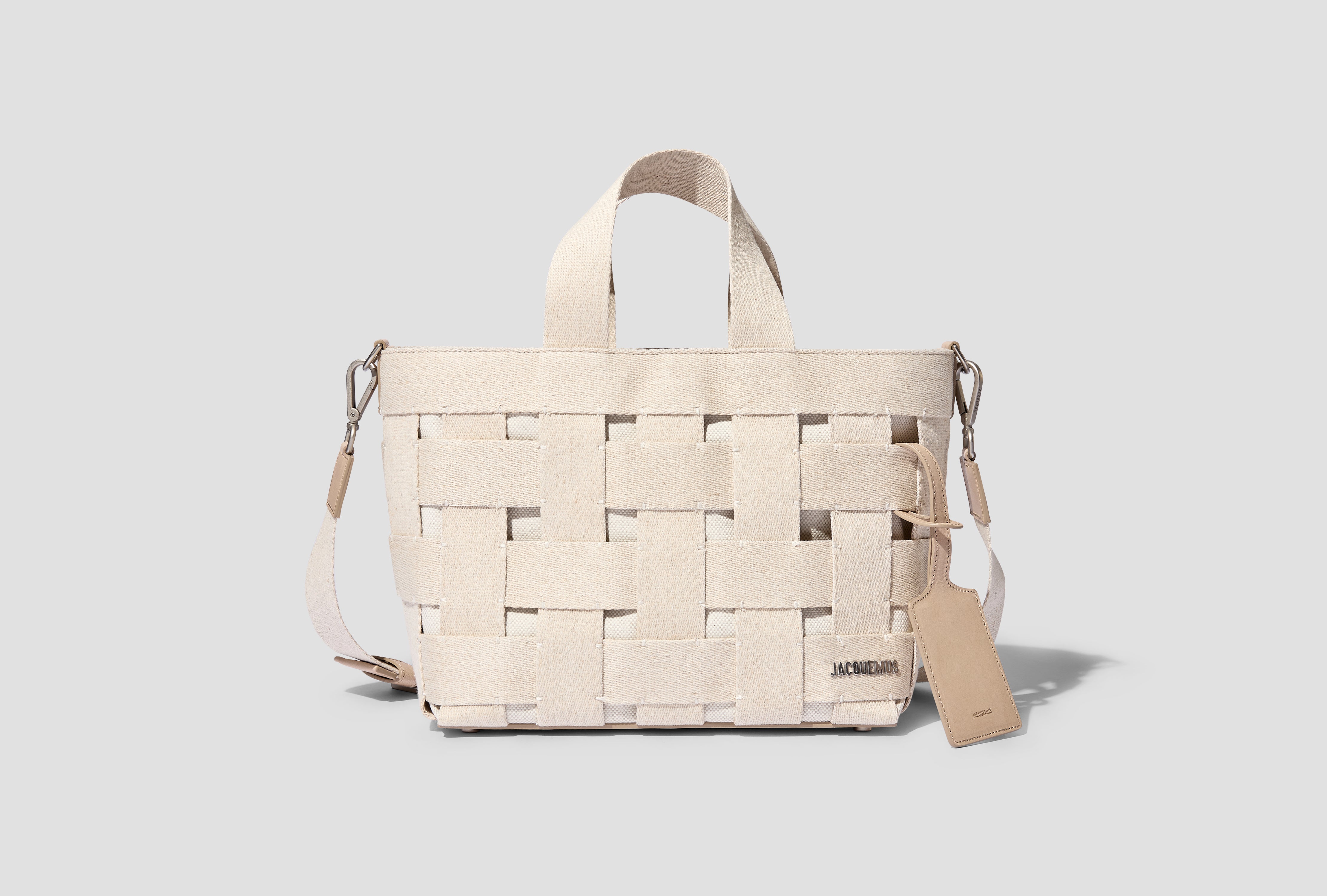 JACQUEMUS LE CABAS GROS GRAIN BAG 235BA084 3124 Beige HARRES