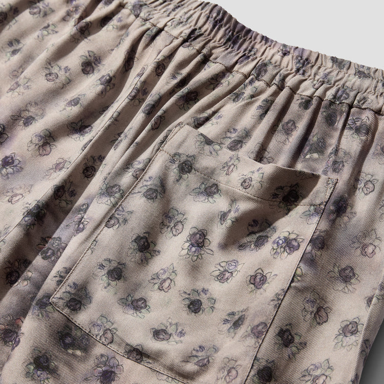 RUDENT WASHED ROSES FLUID PRINT BE0131 Grey