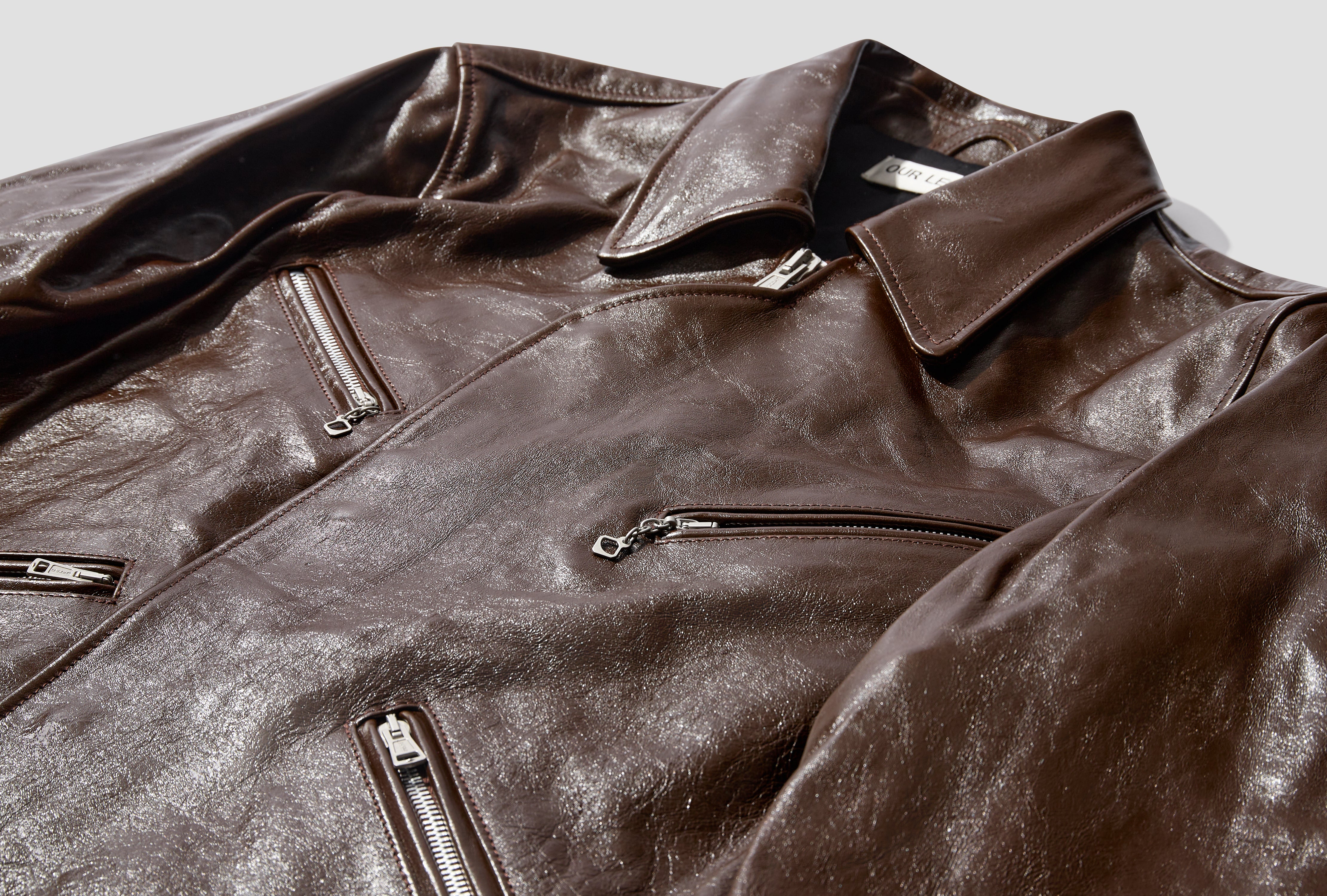 Rrl morrow hot sale leather jacket