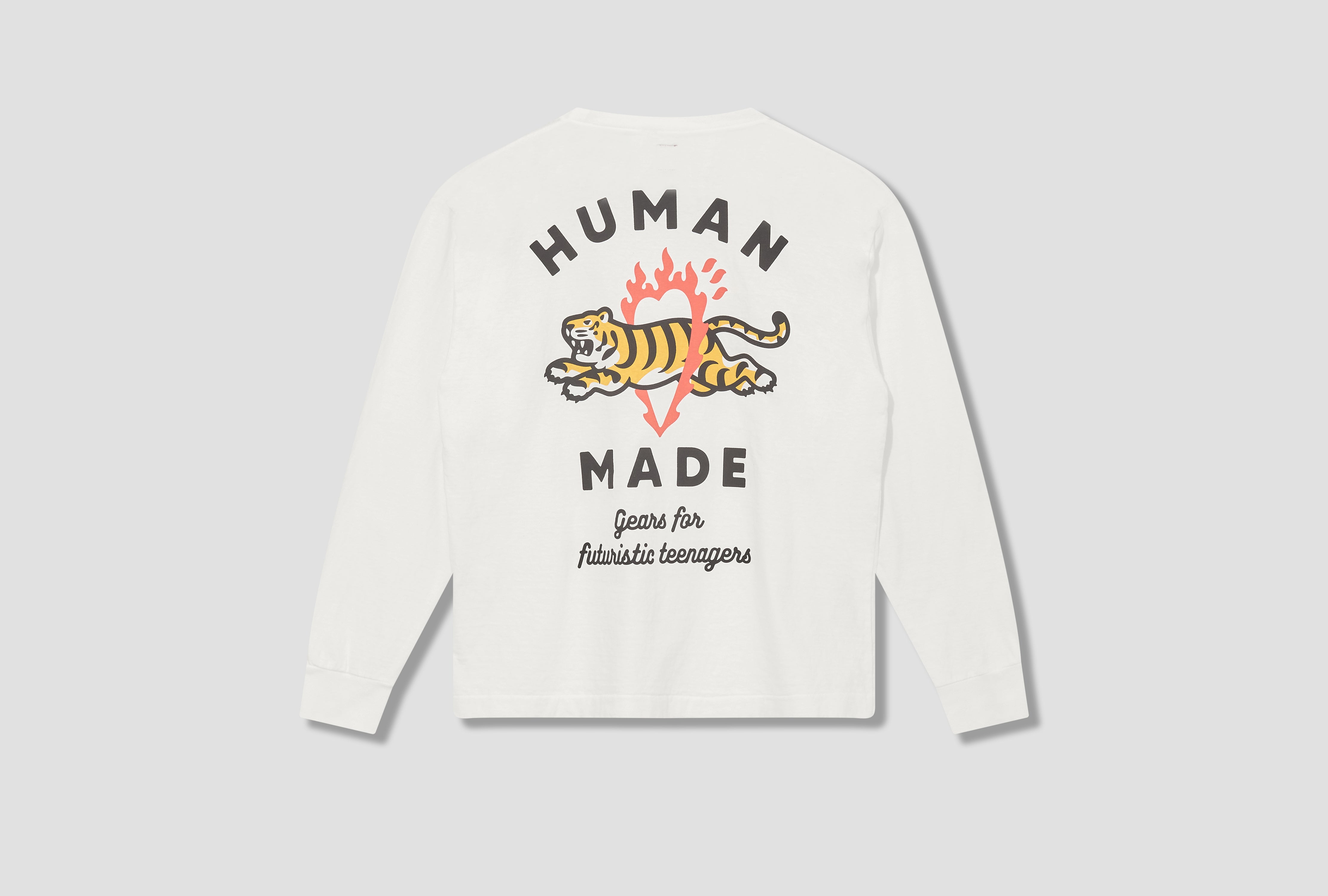 HUMAN MADE GRAPHIC L/S T-SHIRT #3 HM25CS029 White – HARRESØ