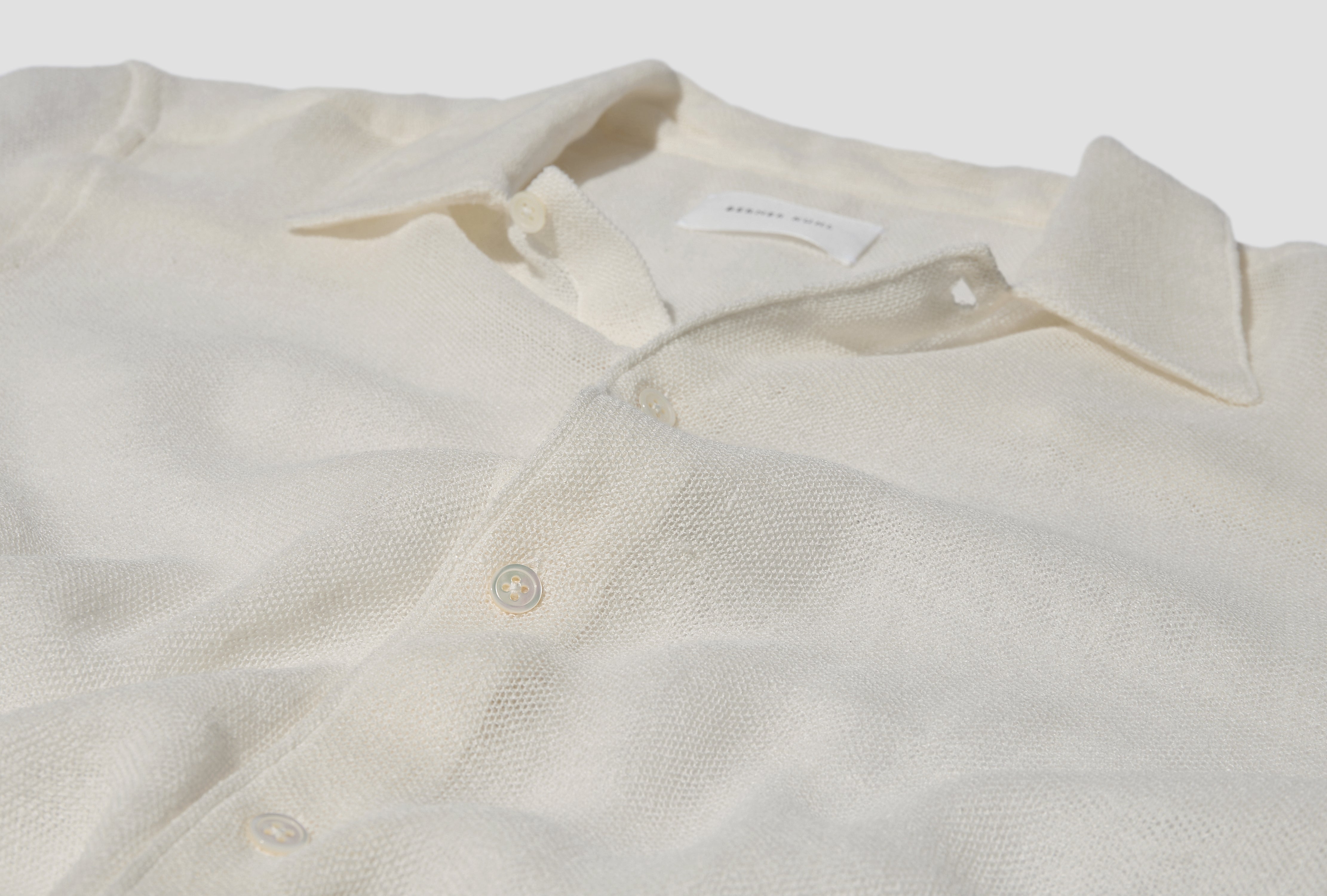 WANDER SHIRT - LENO CLOTH 3-33S13 White