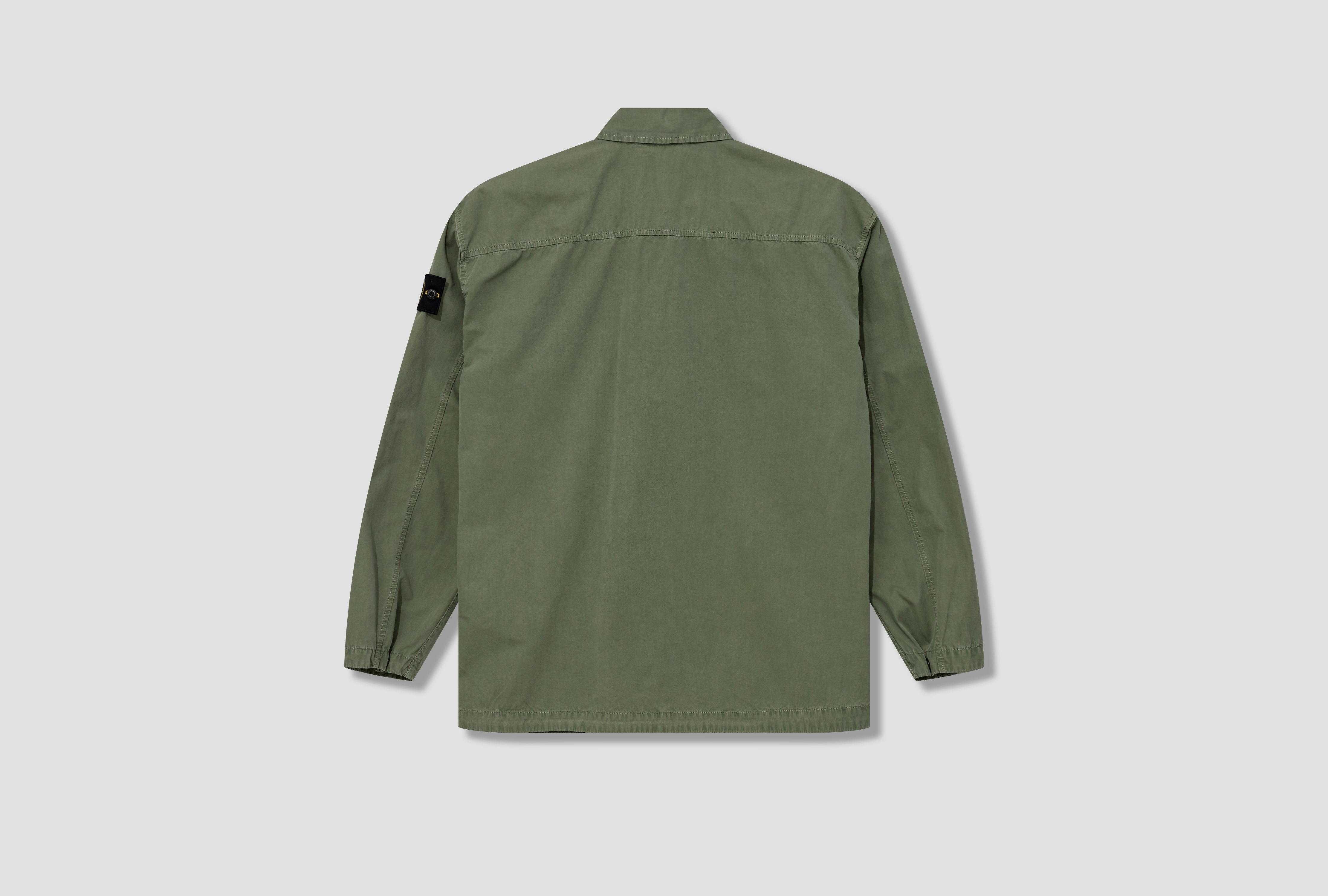 Stone island cheap canvas dyed overshirt