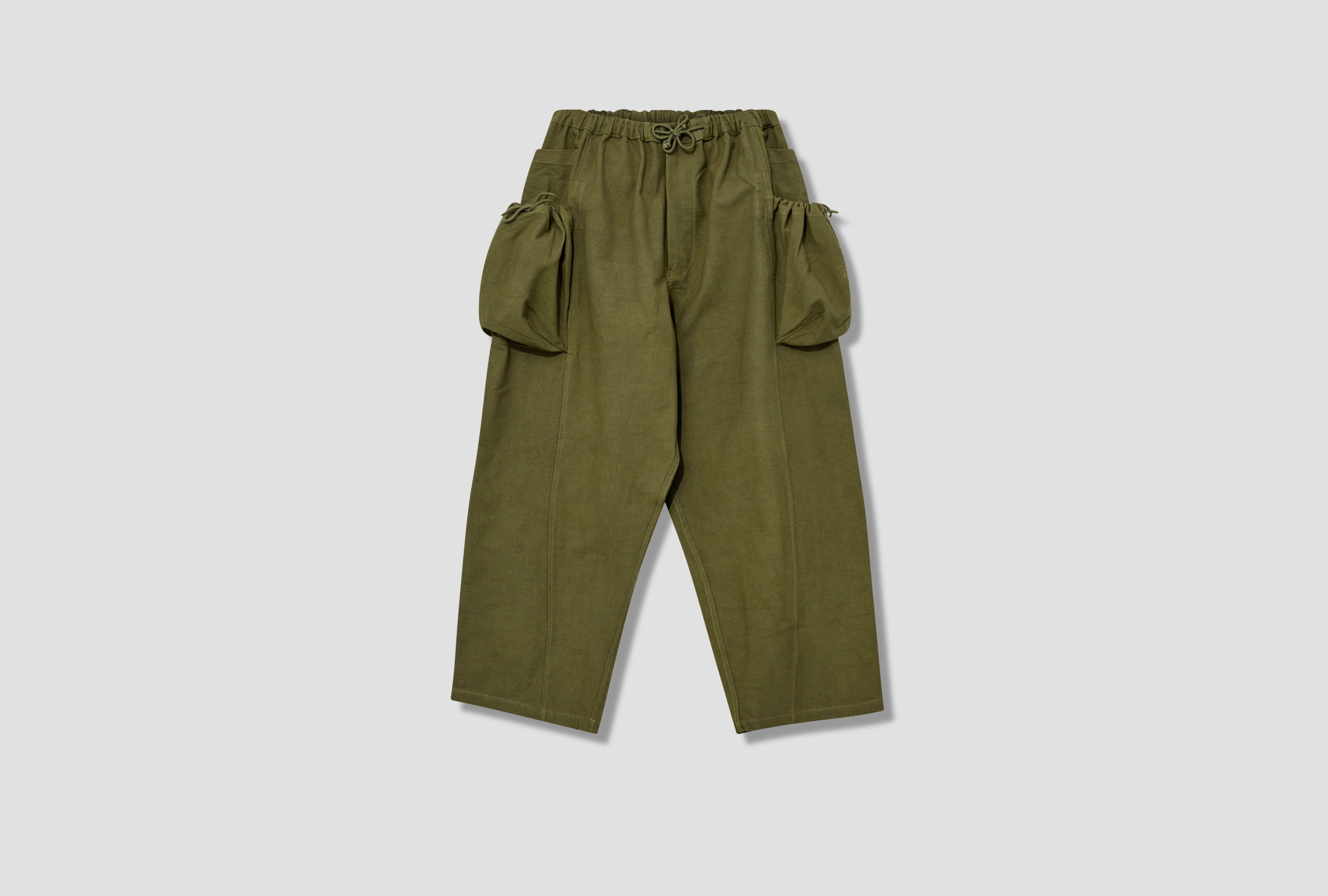 STORY MFG. SALT PANTS - OLIVE SLUB SSS23TRSAPCOTOSL Olive – HARRESØ