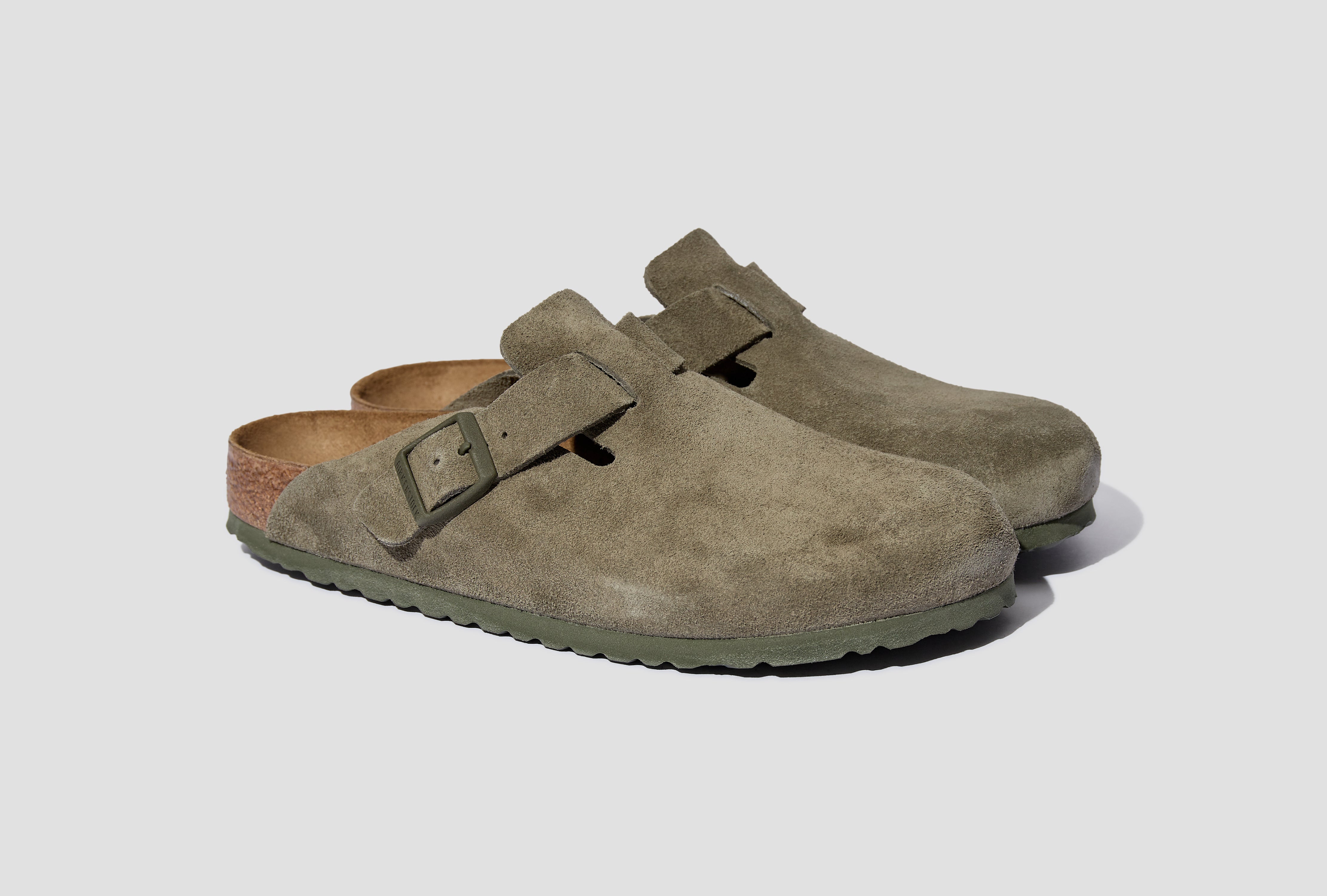 Birkenstock hot sale boston olive