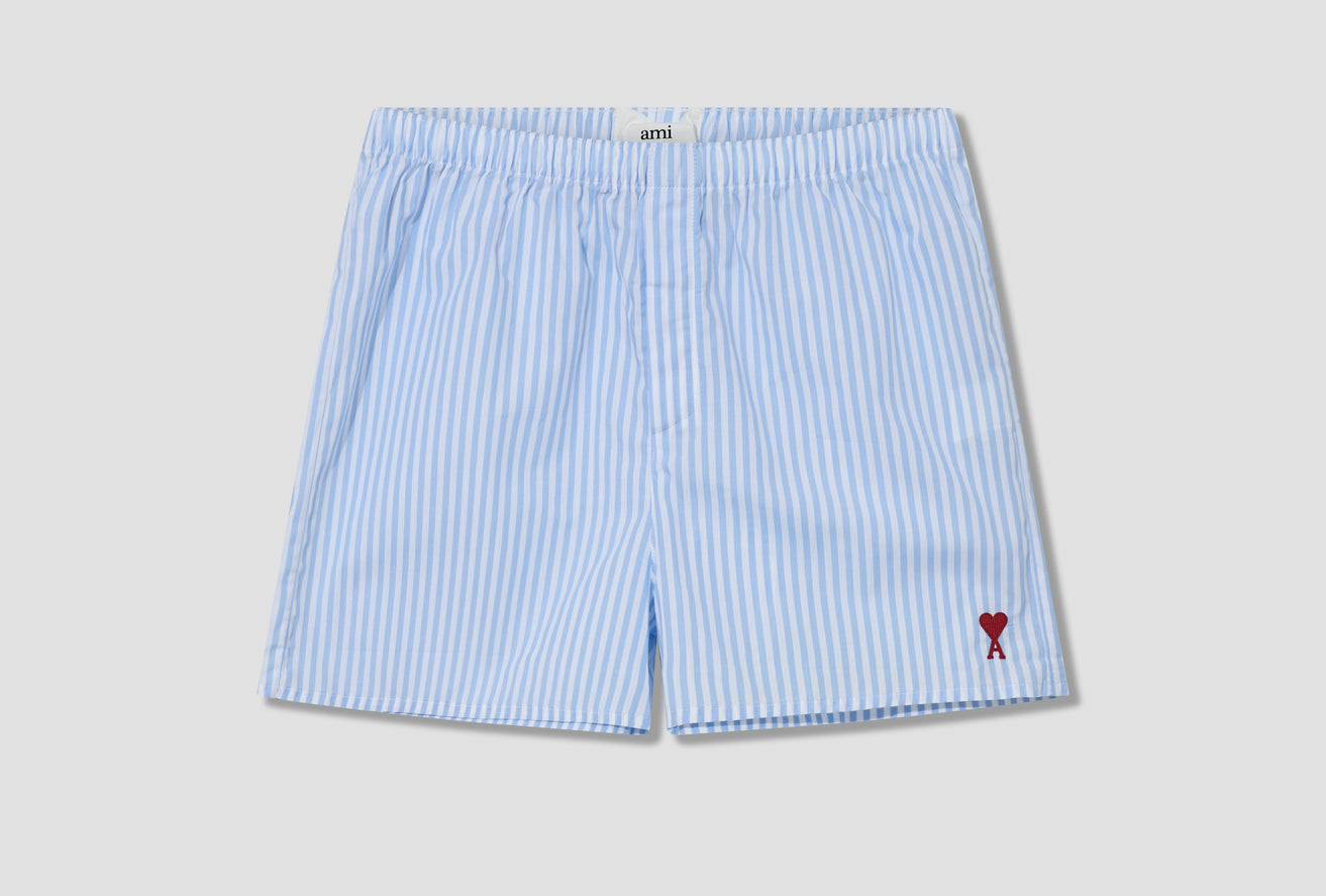 AMI DE COEUR STRIPED BOXER HUN001.484 White
