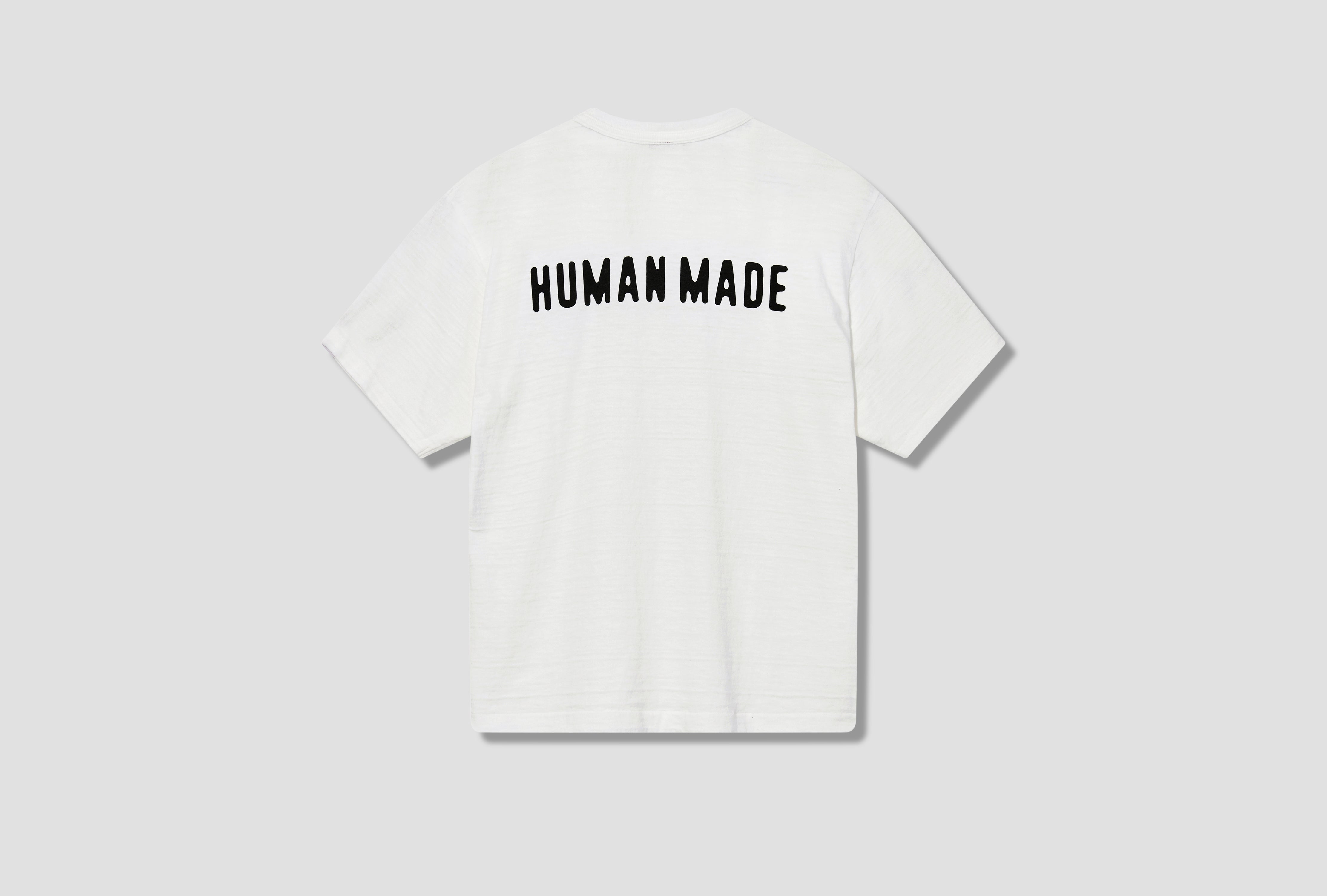 Human Made – HEART BADGE T-SHIRT White