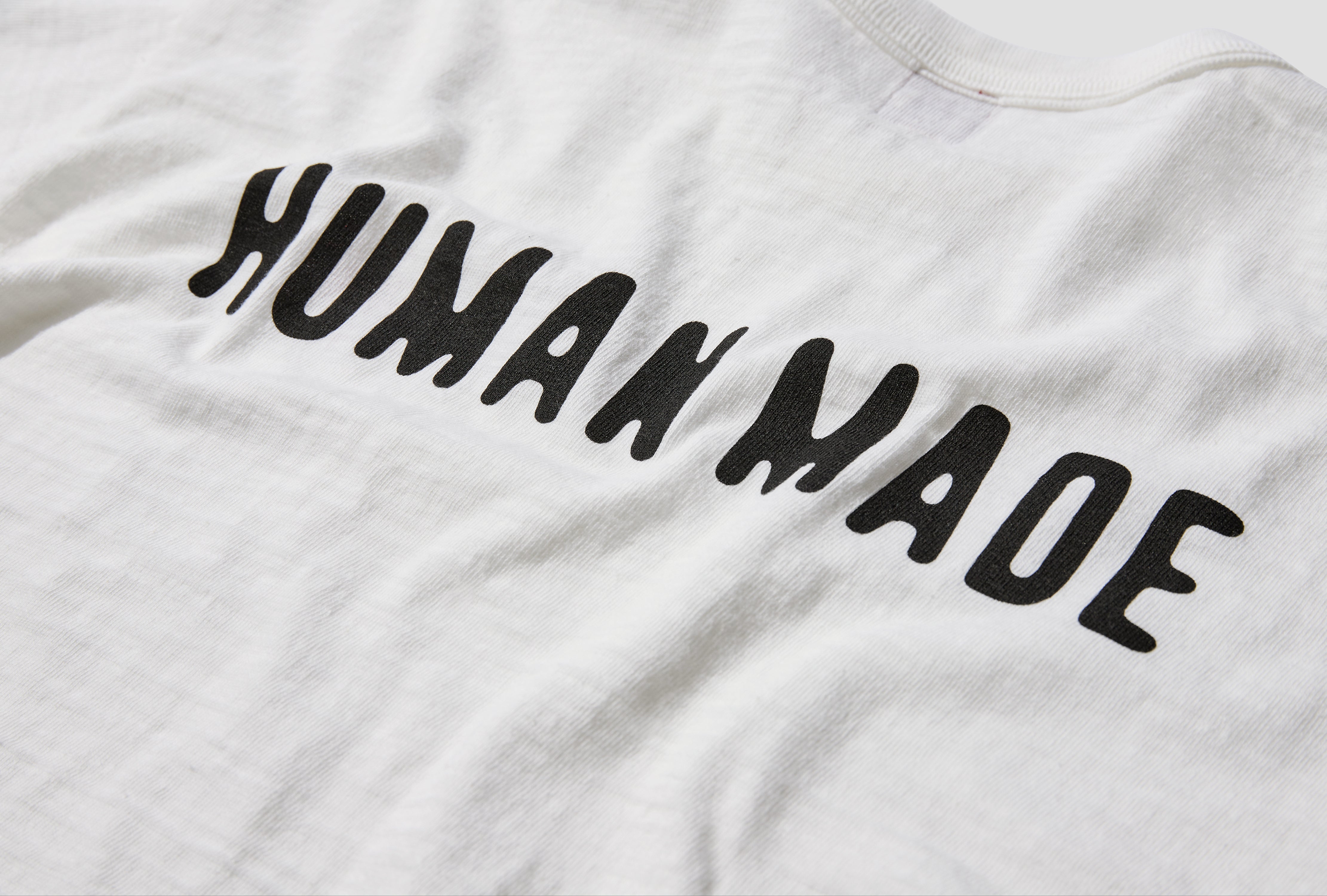 HUMAN MADE HEART BADGE T-SHIRT HM25CS039 White – HARRESØ