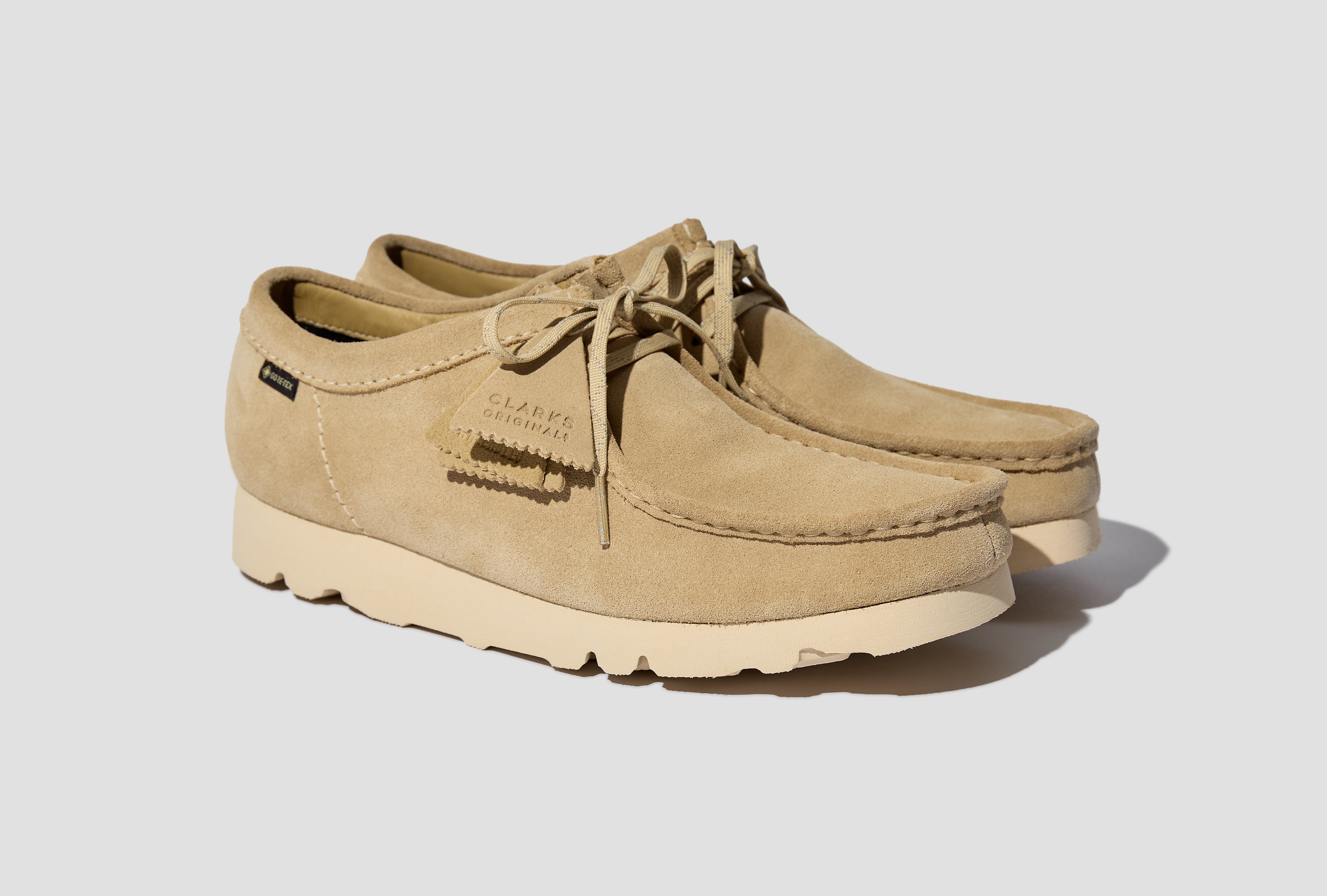 CLARKS ORIGINALS WALLABEE GORE-TEX - MAPLE SUEDE 26172074