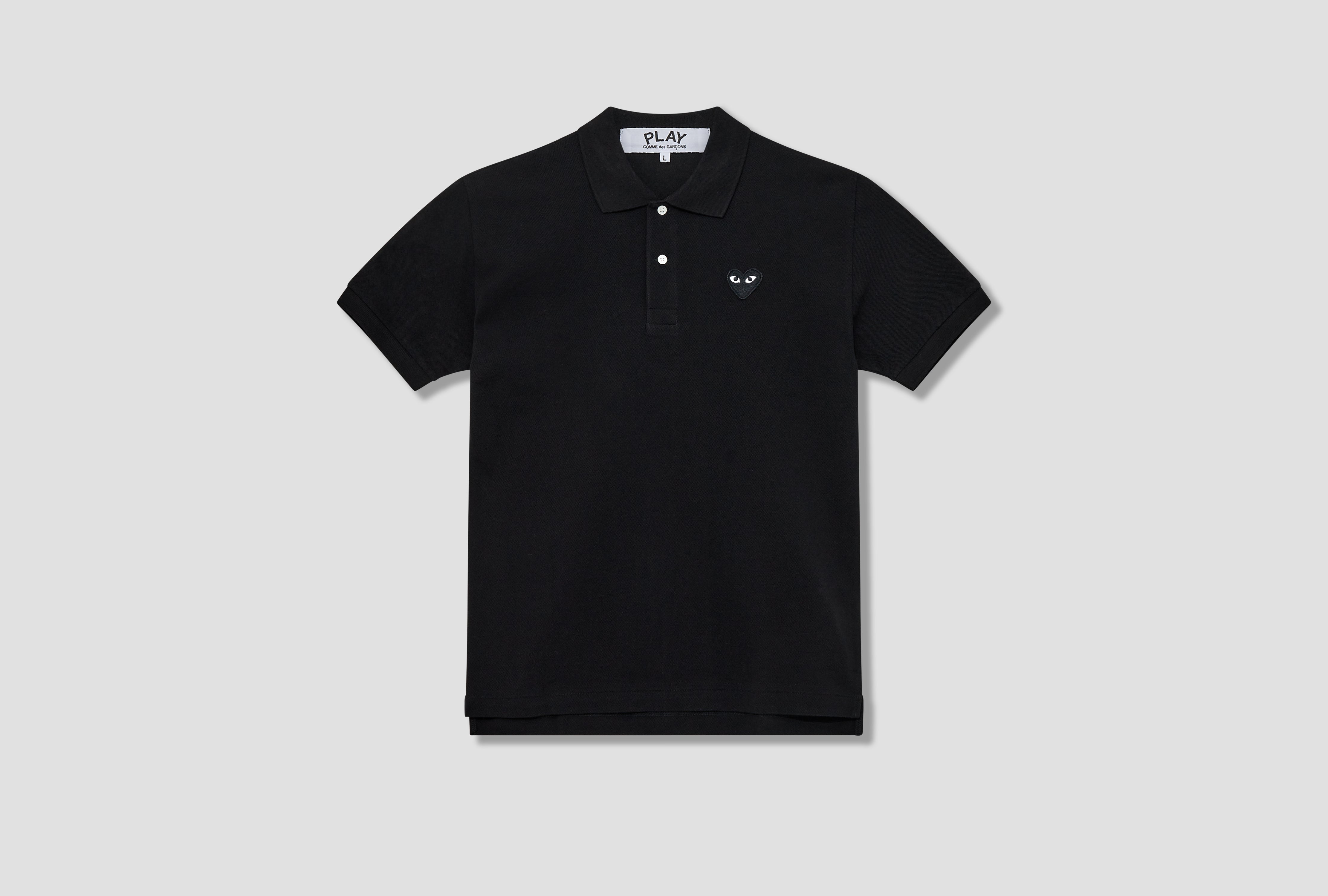 Comme des garcons men's polo outlet shirt